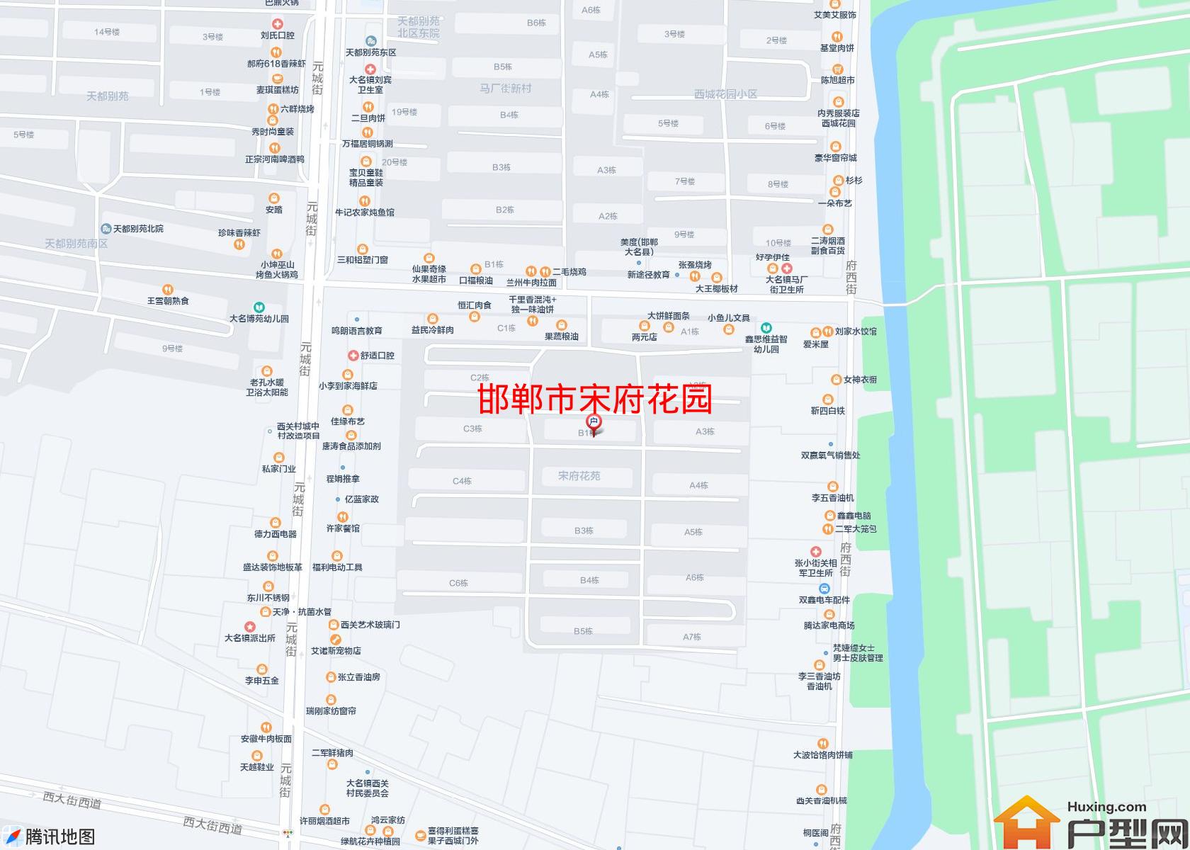 宋府花园小区 - 户型网