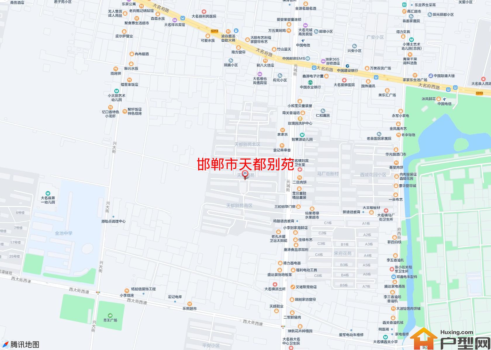 天都别苑小区 - 户型网