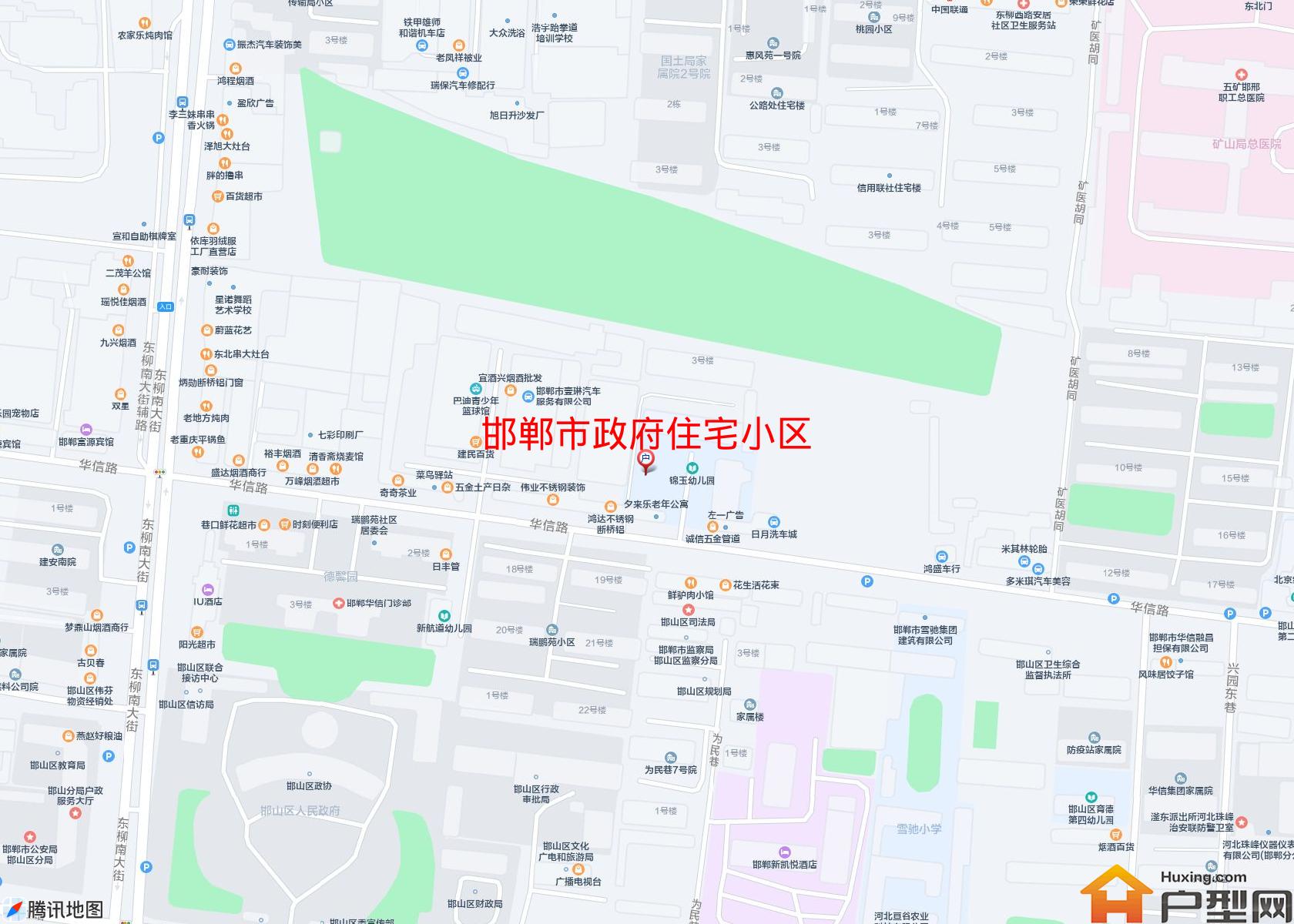 政府住宅小区小区 - 户型网