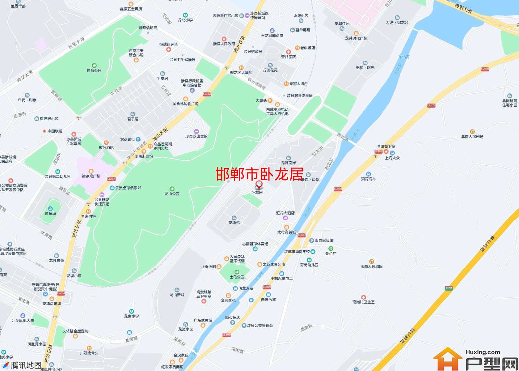 卧龙居小区 - 户型网