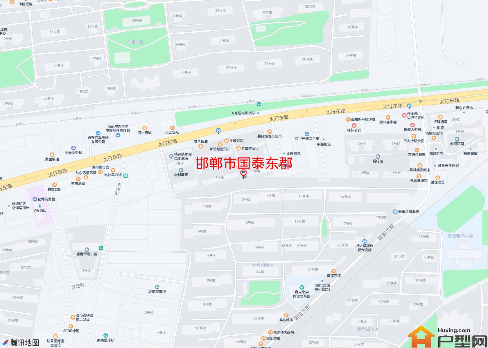 国泰东郡小区 - 户型网