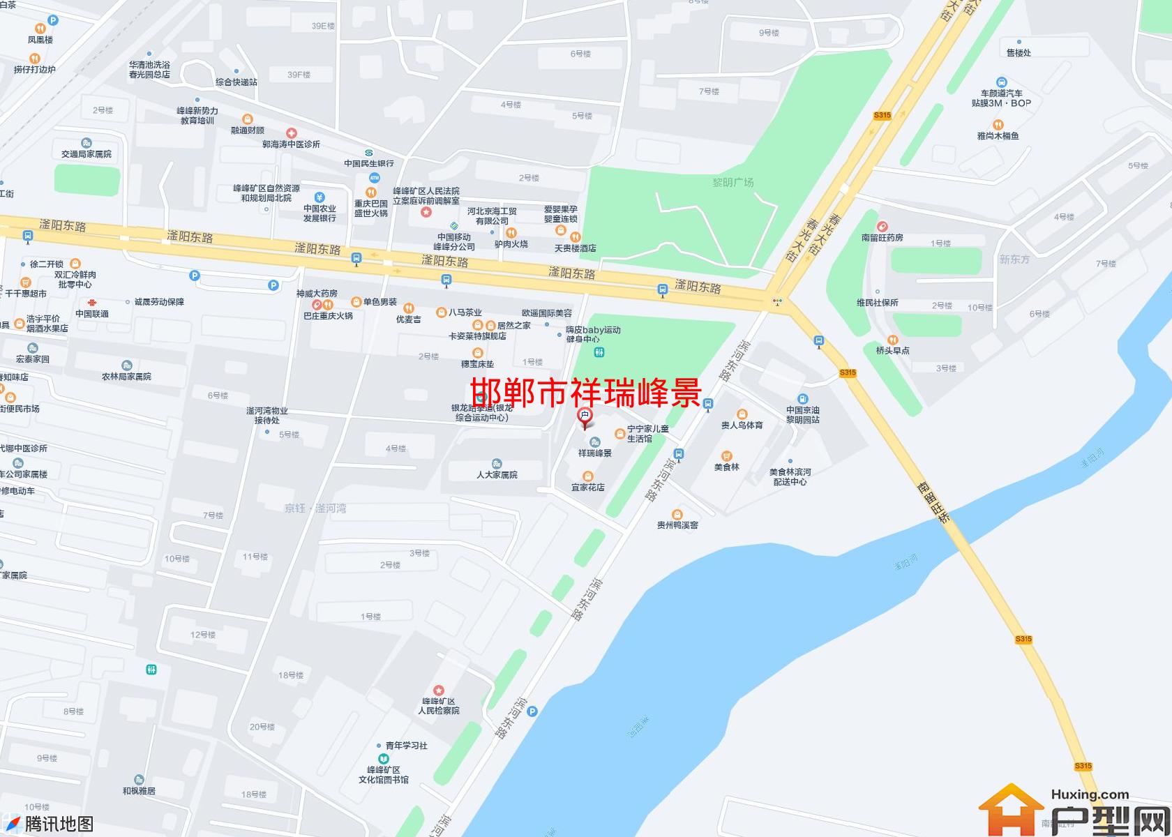 祥瑞峰景小区 - 户型网