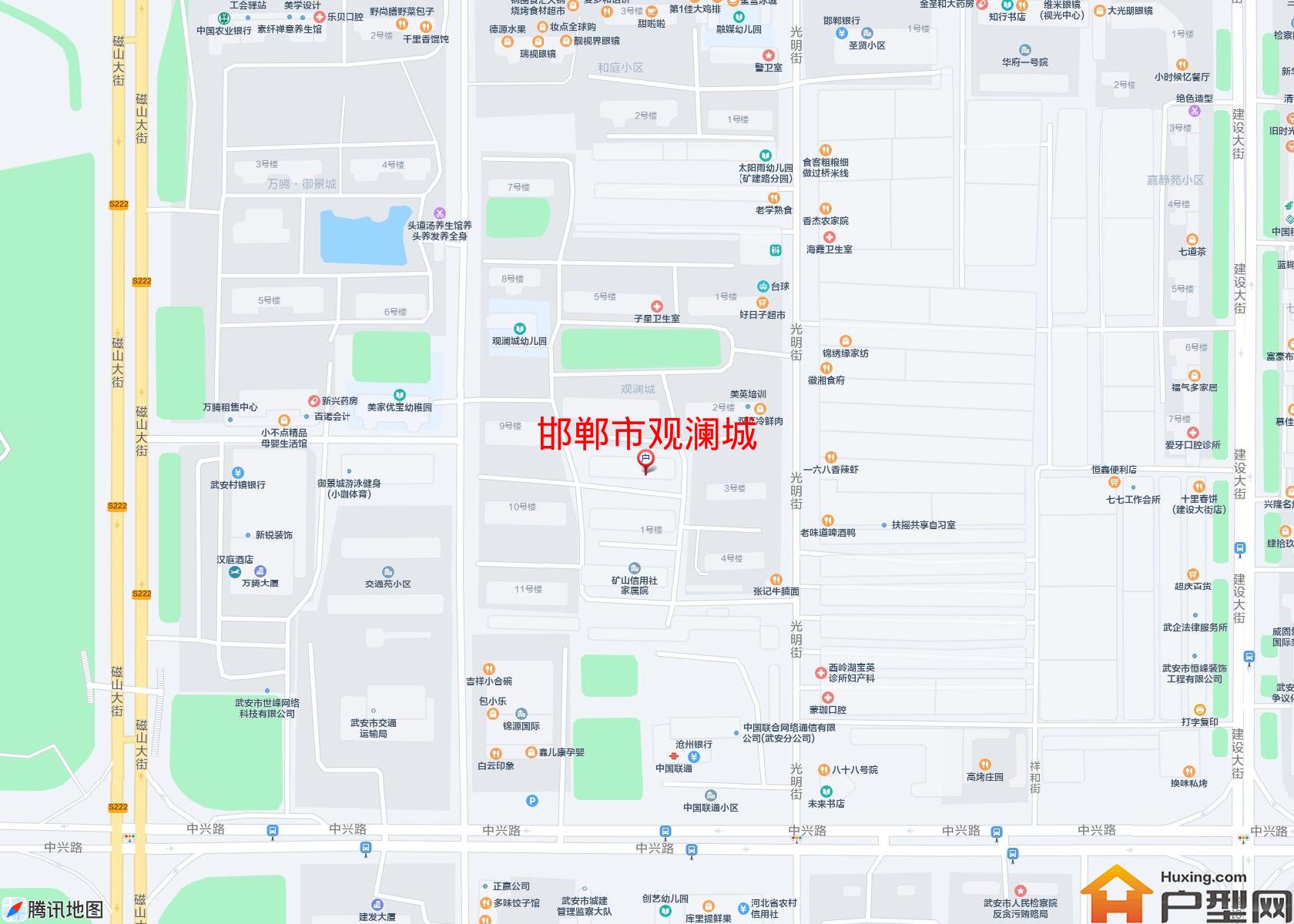 观澜城小区 - 户型网