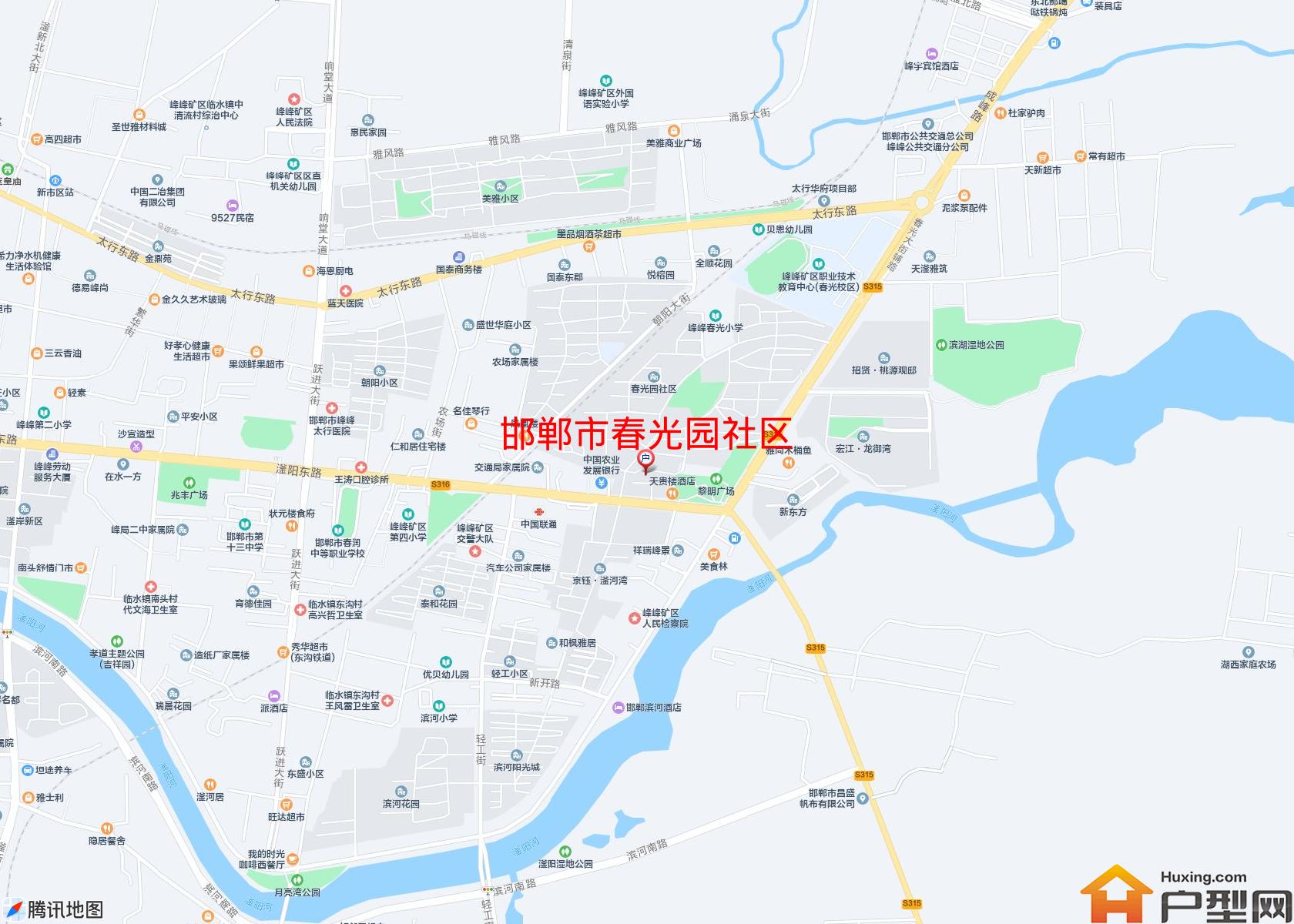 春光园社区小区 - 户型网