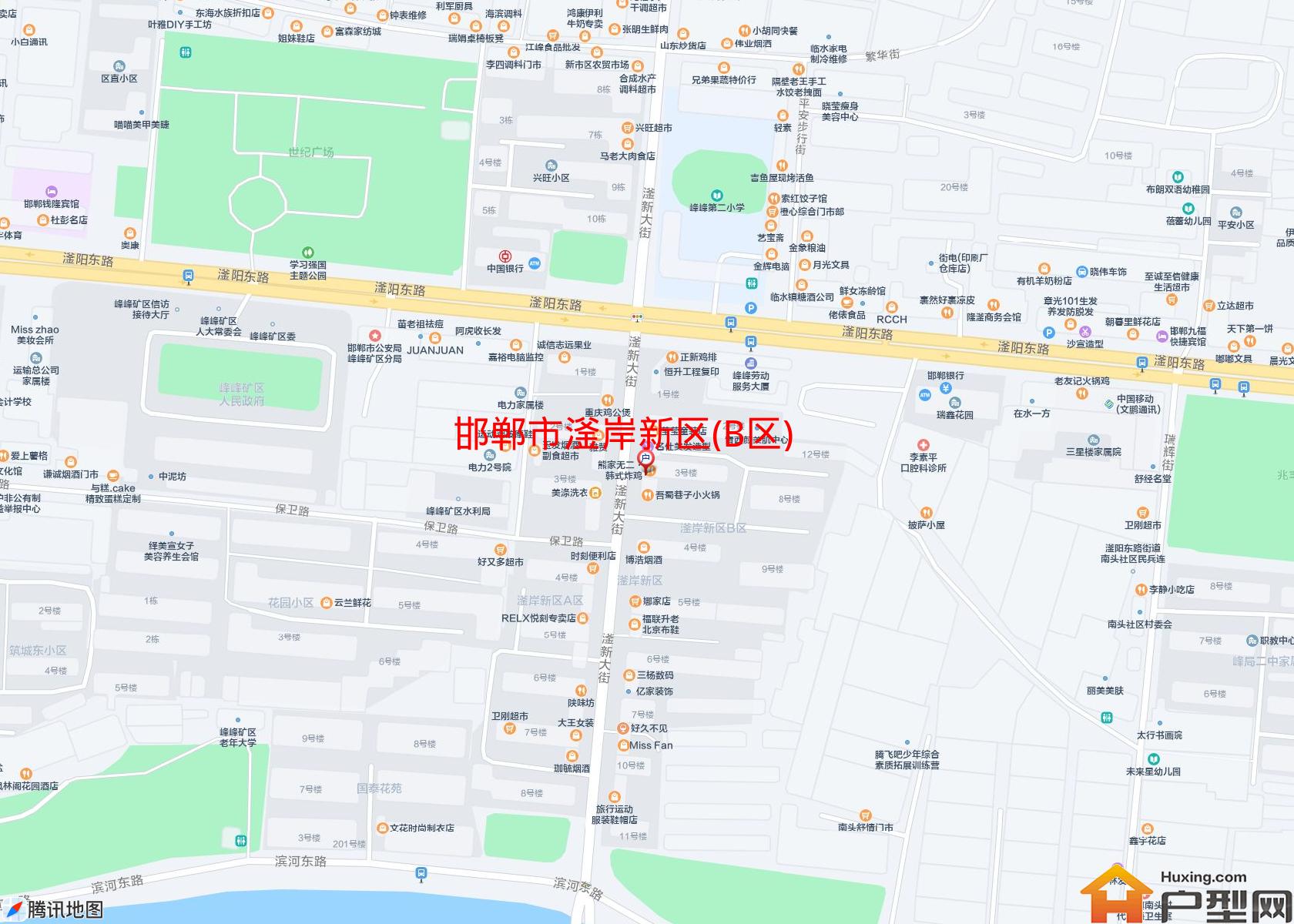 滏岸新区(B区)小区 - 户型网