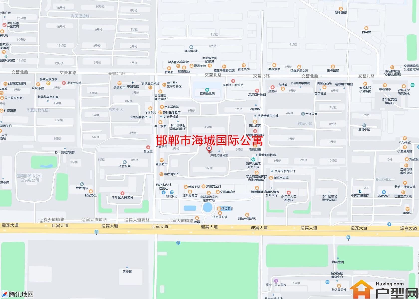 海城国际公寓小区 - 户型网
