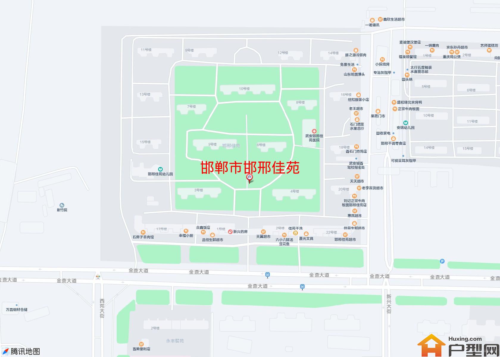 邯邢佳苑小区 - 户型网