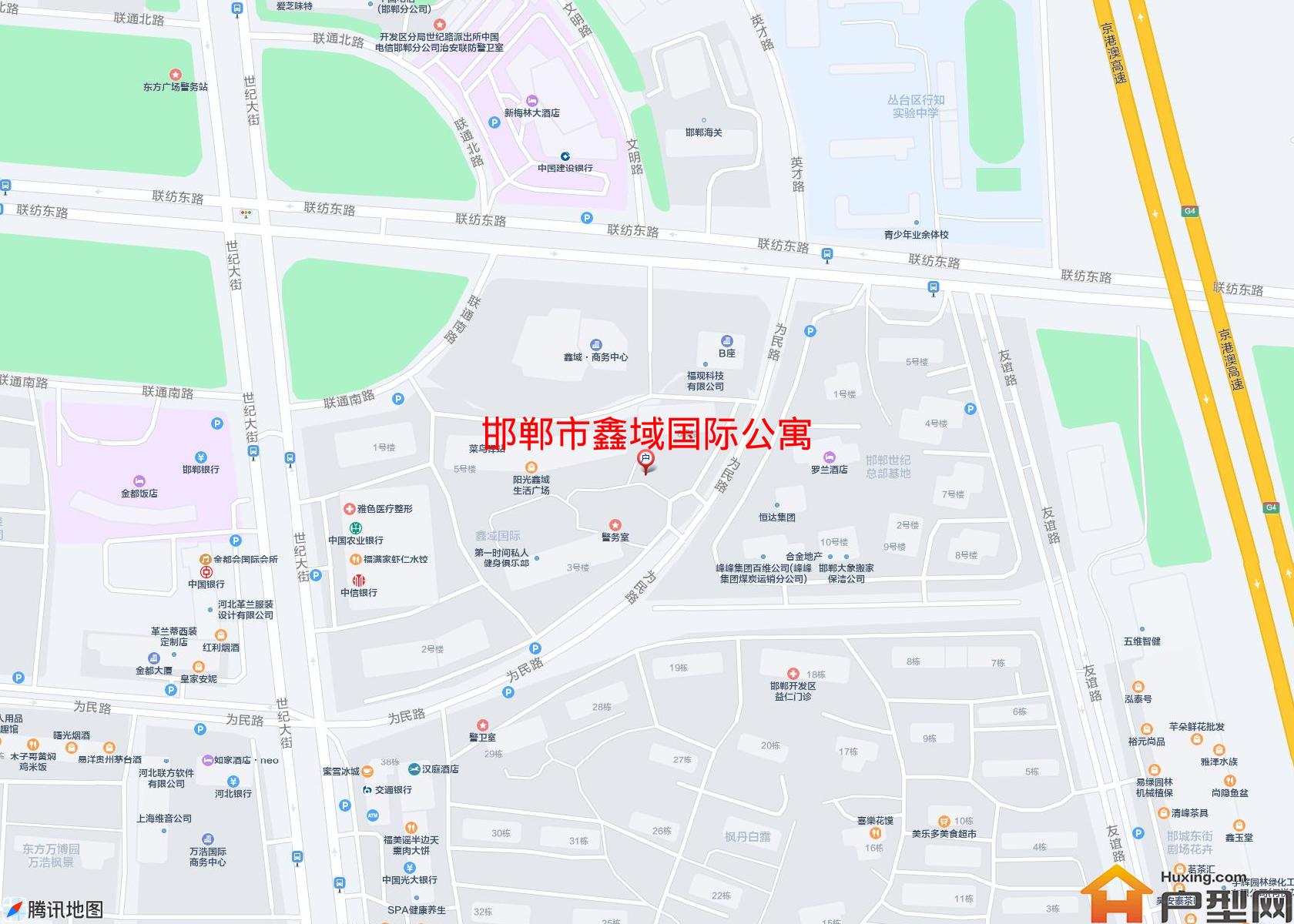 鑫域国际公寓小区 - 户型网 鑫域国际公寓小区 - 户型网