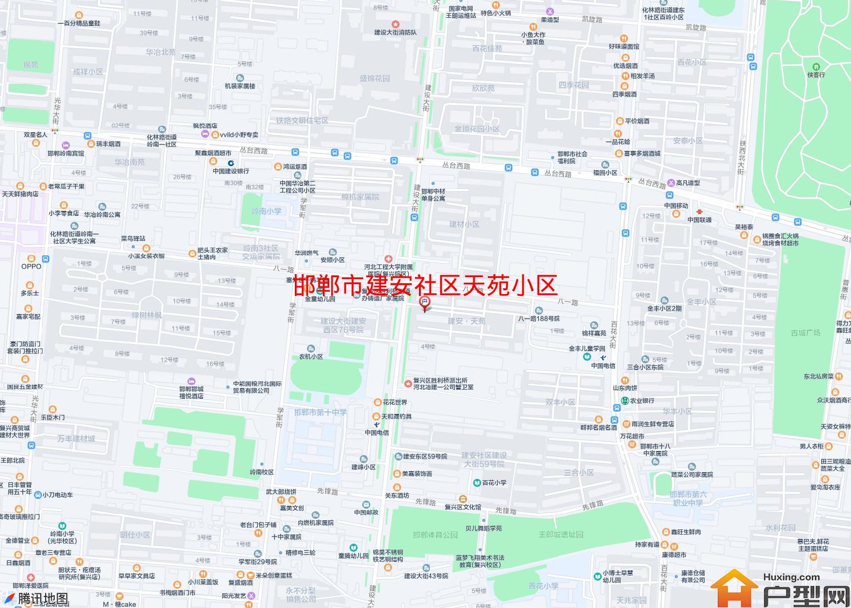 建安社区天苑小区小区 - 户型网