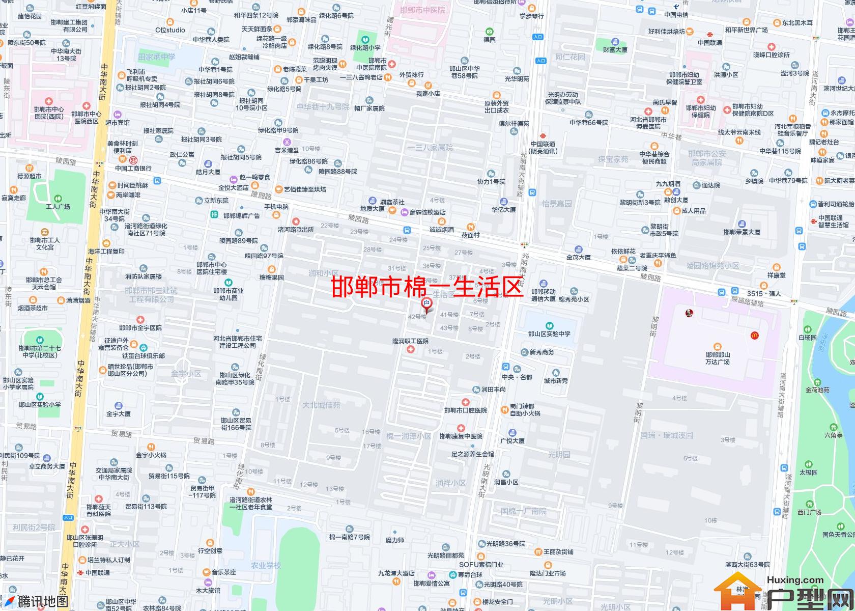 棉一生活区小区 - 户型网