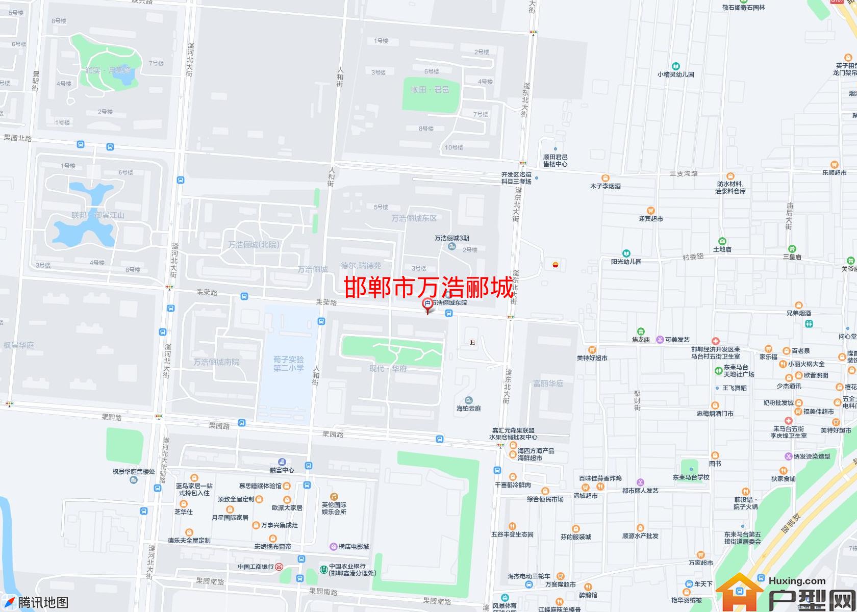 万浩郦城小区 - 户型网
