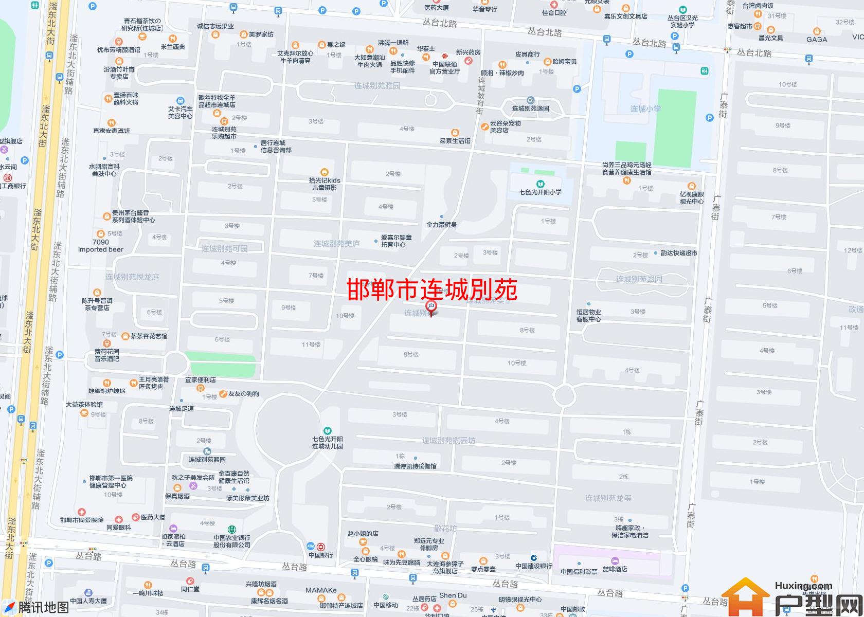 连城別苑小区 - 户型网
