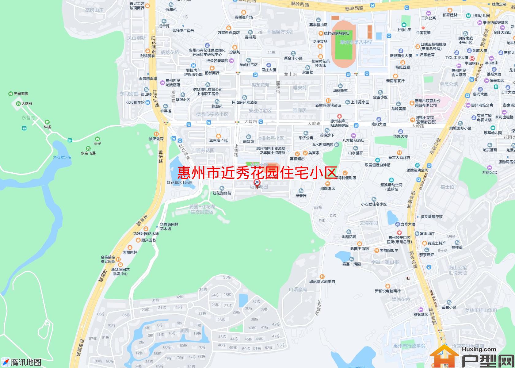 近秀花园住宅小区小区 - 户型网