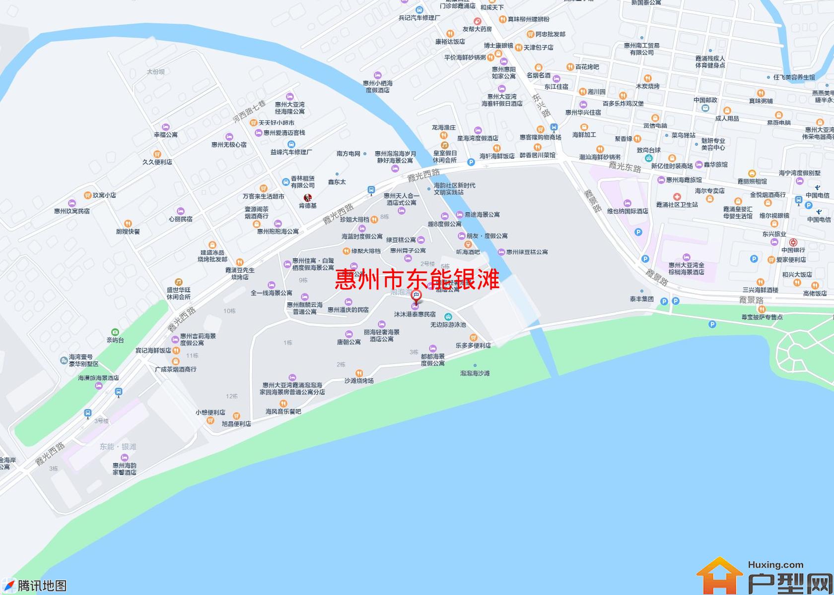 东能银滩小区 - 户型网