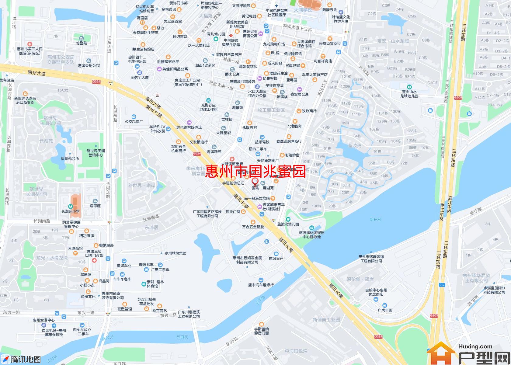 国兆蜜园小区 - 户型网