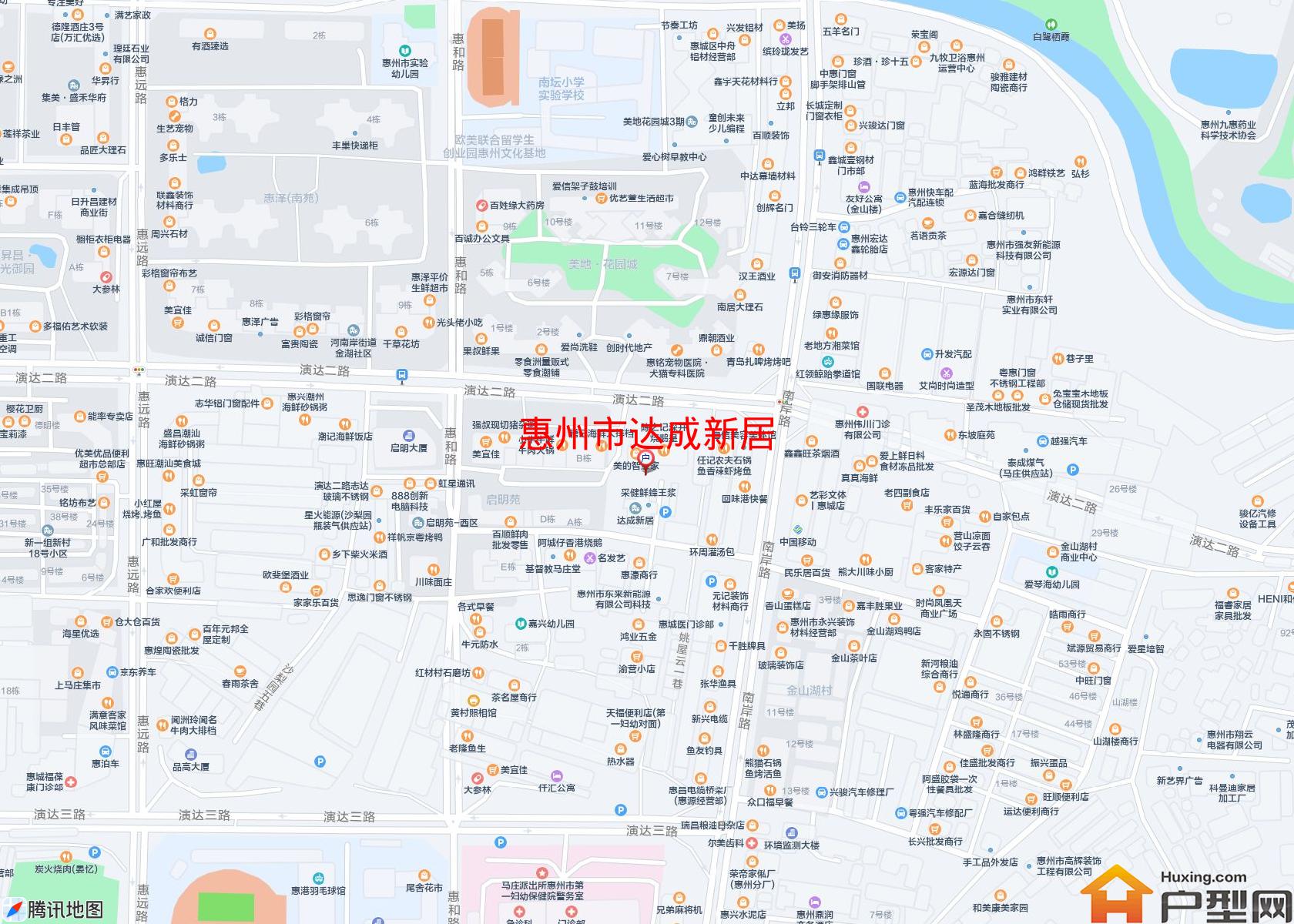 达成新居小区 - 户型网