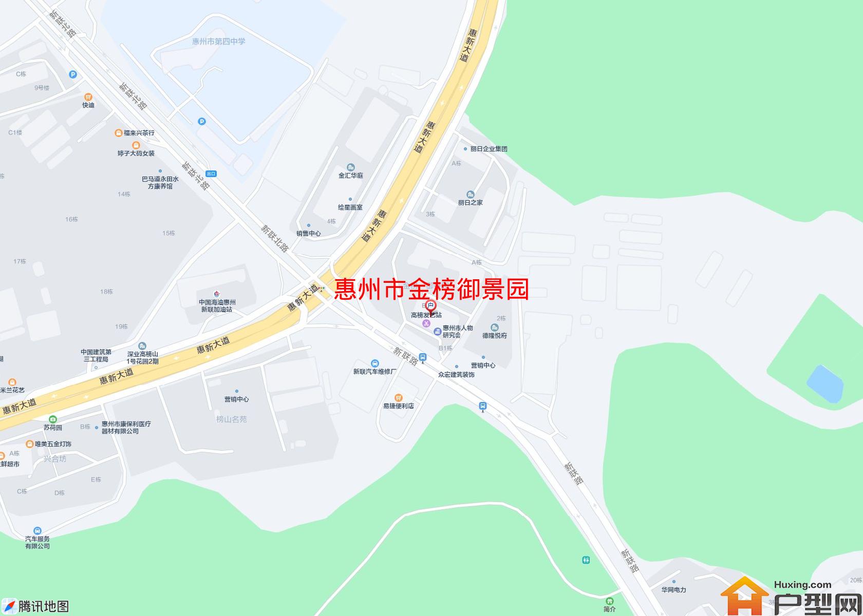 金榜御景园小区 - 户型网