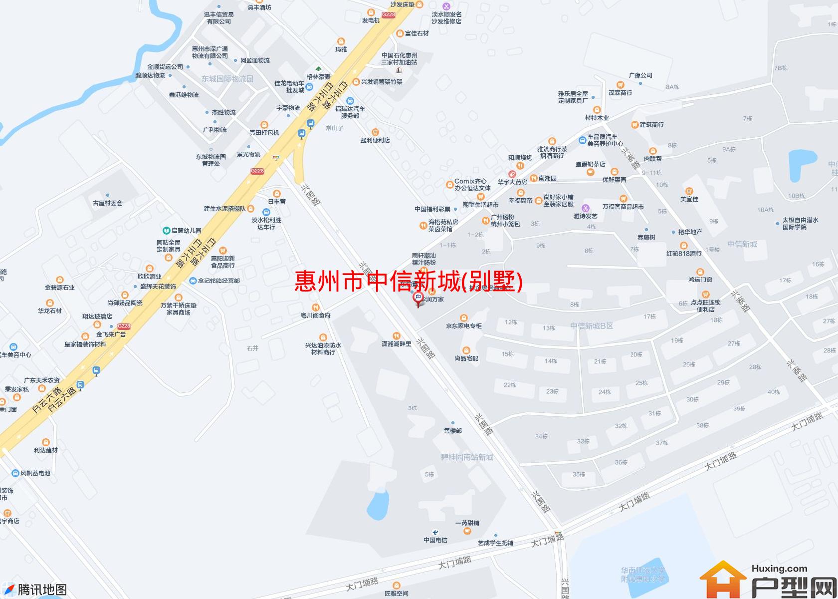 中信新城(别墅)小区 - 户型网