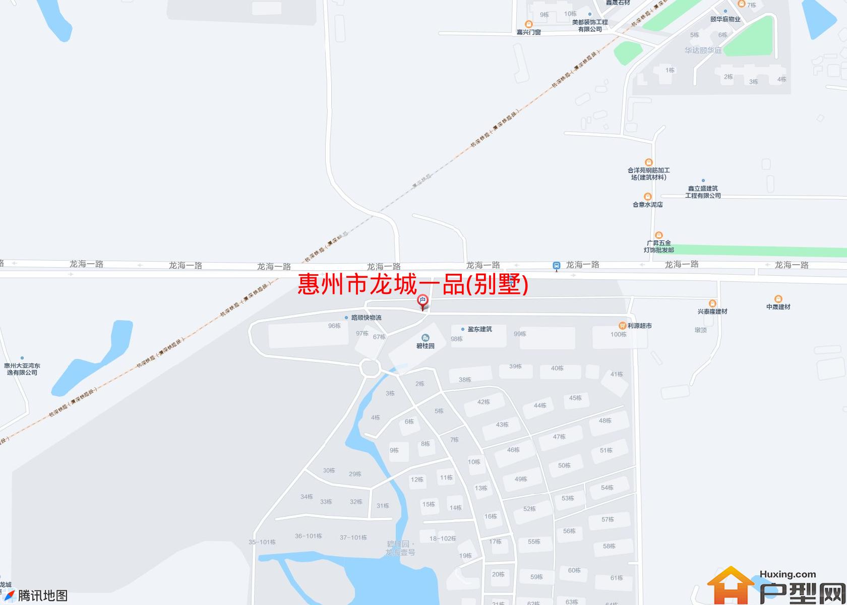 龙城一品(别墅)小区 - 户型网