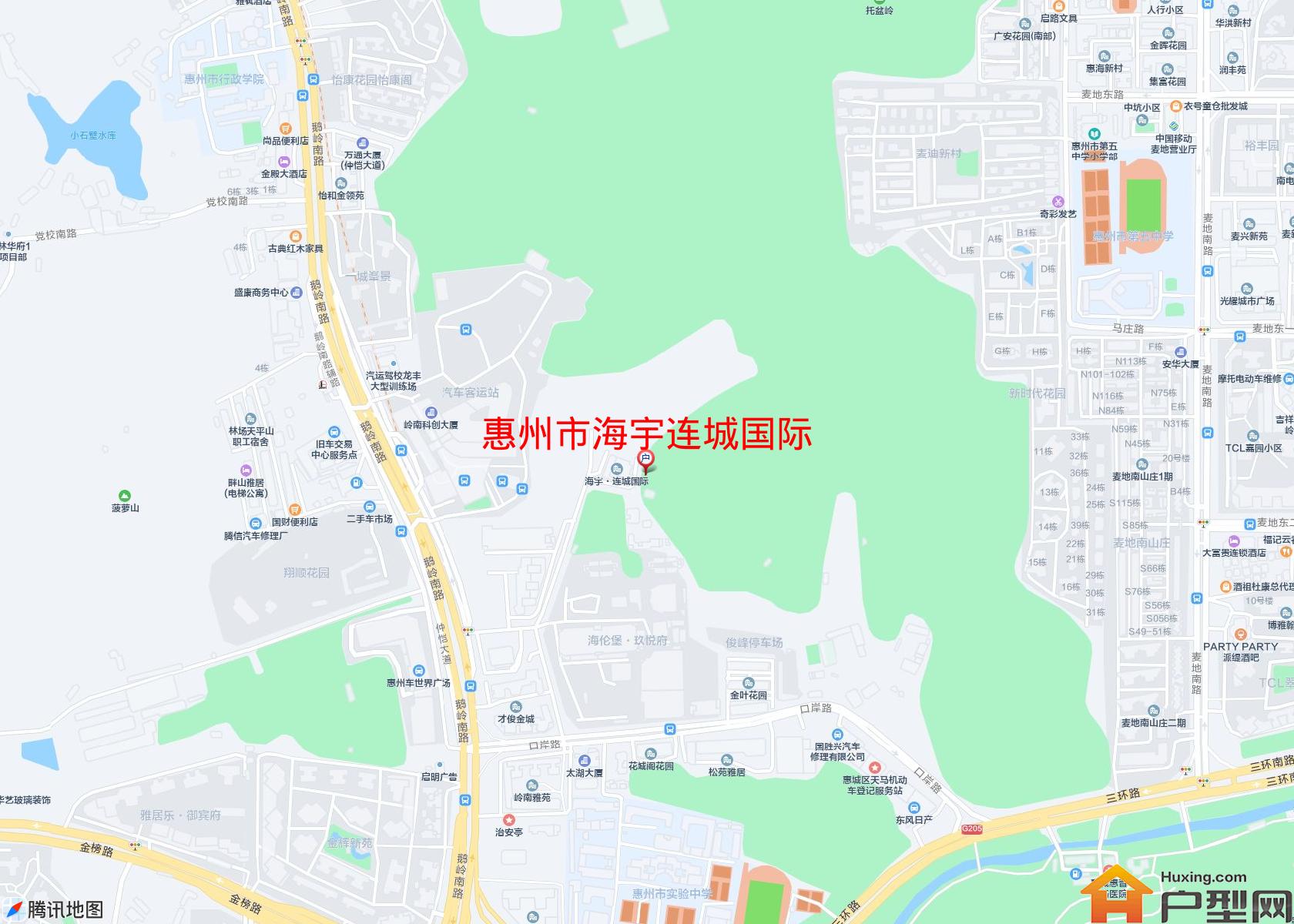 海宇连城国际小区 - 户型网