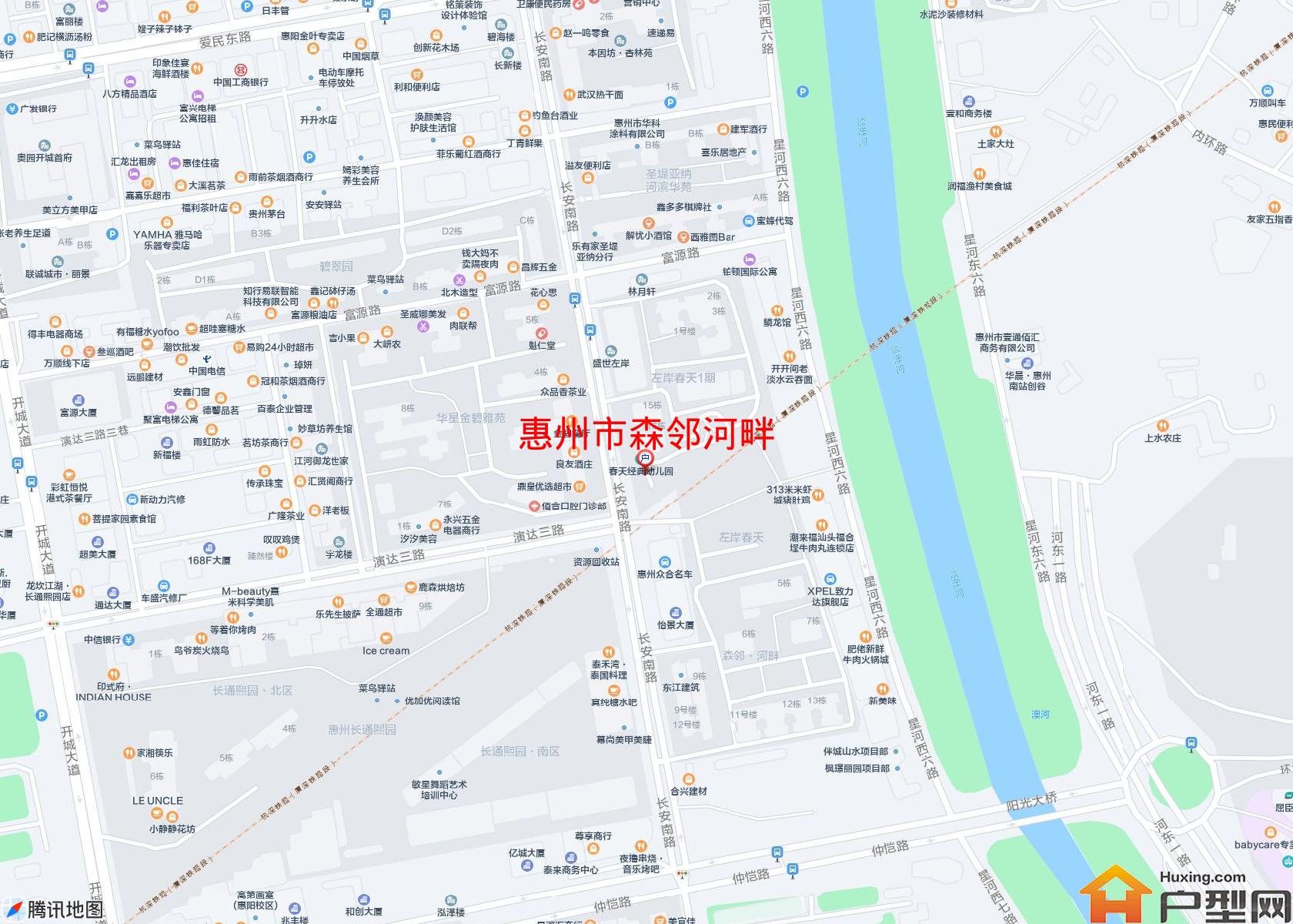 森邻河畔小区 - 户型网