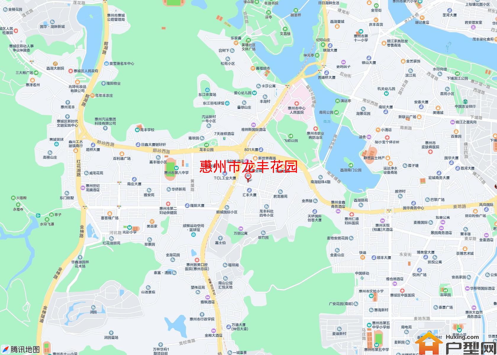 龙丰花园小区 - 户型网