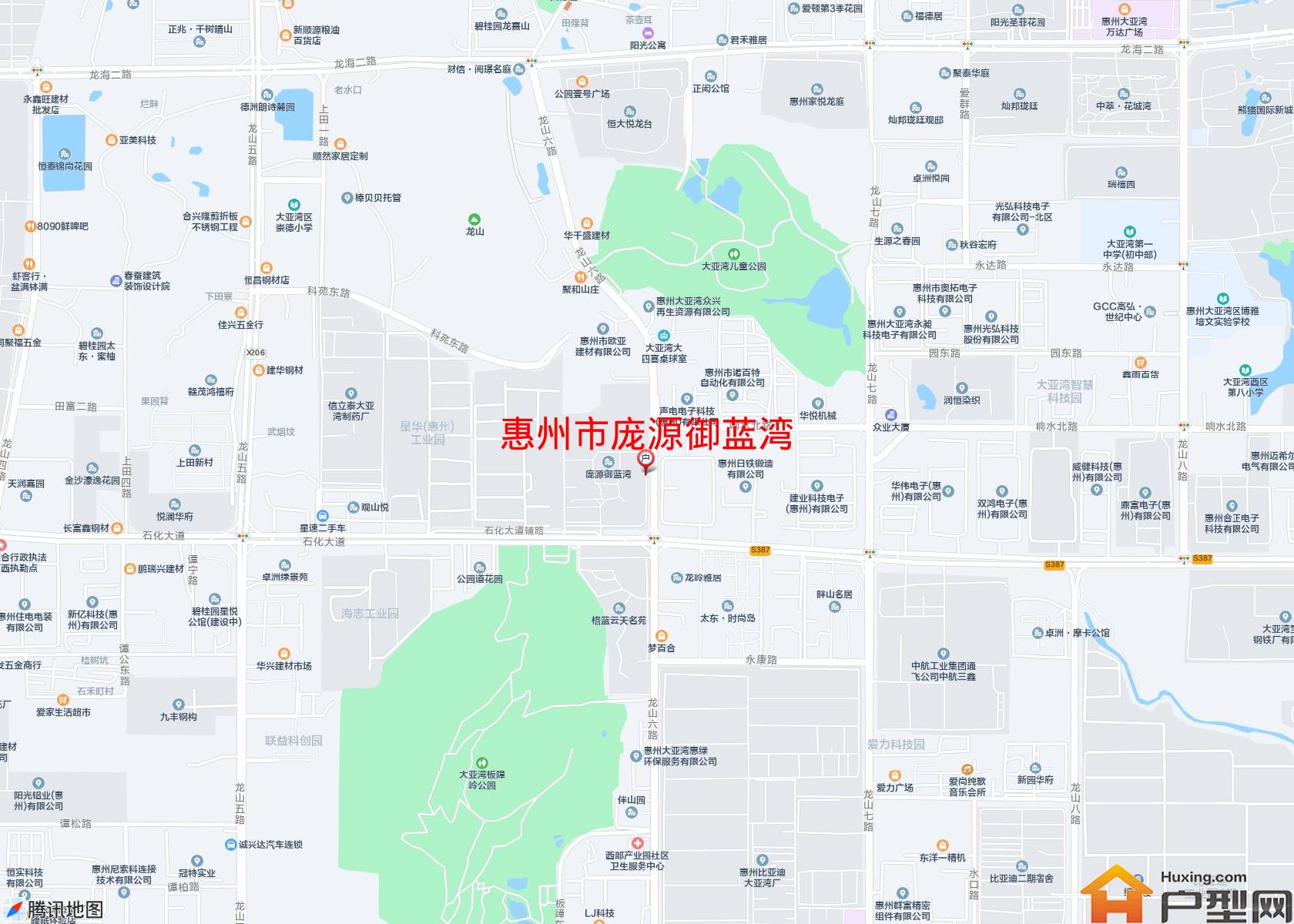 庞源御蓝湾小区 - 户型网