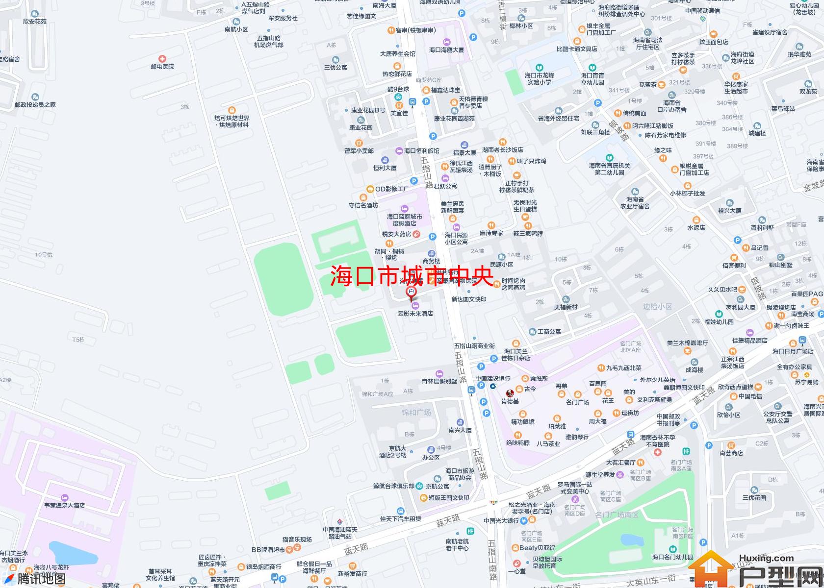 城市中央小区 - 户型网