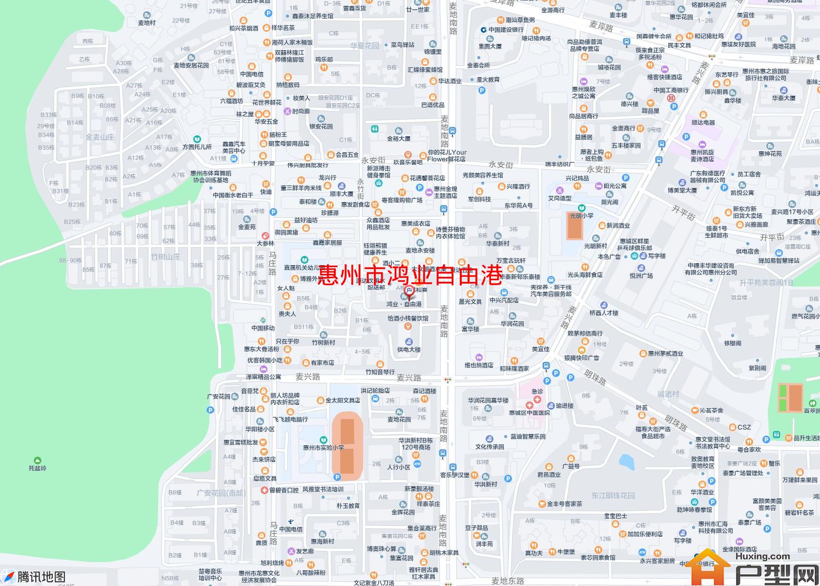 鸿业自由港小区 - 户型网