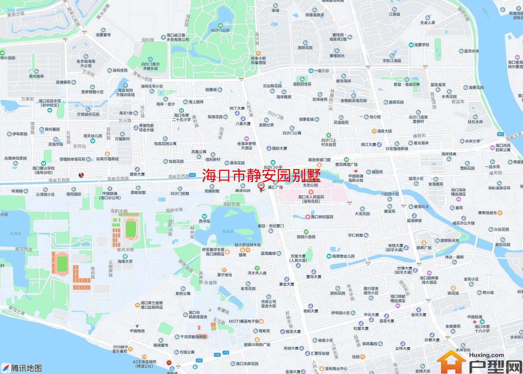 静安园别墅小区 - 户型网