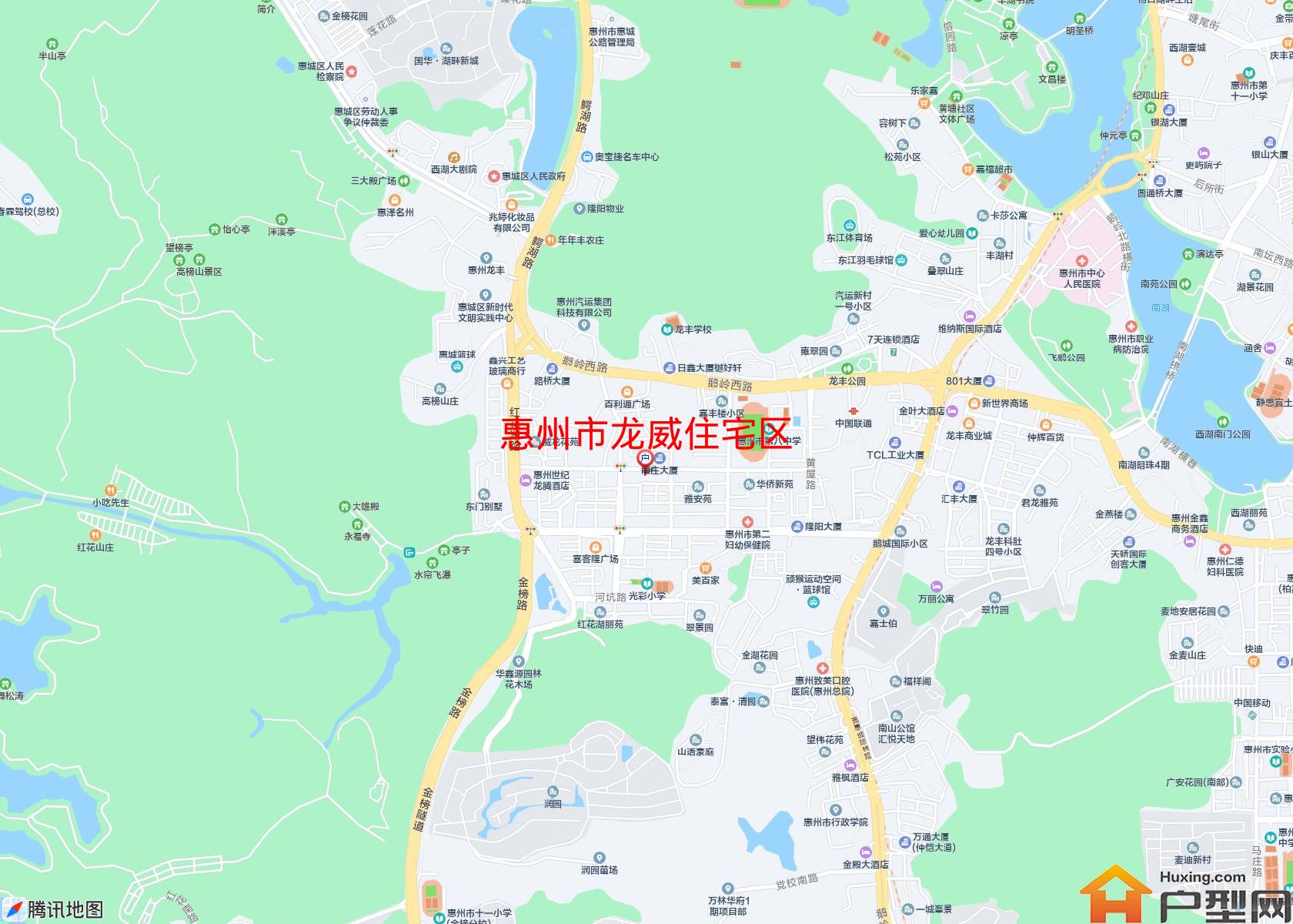 龙威住宅区小区 - 户型网
