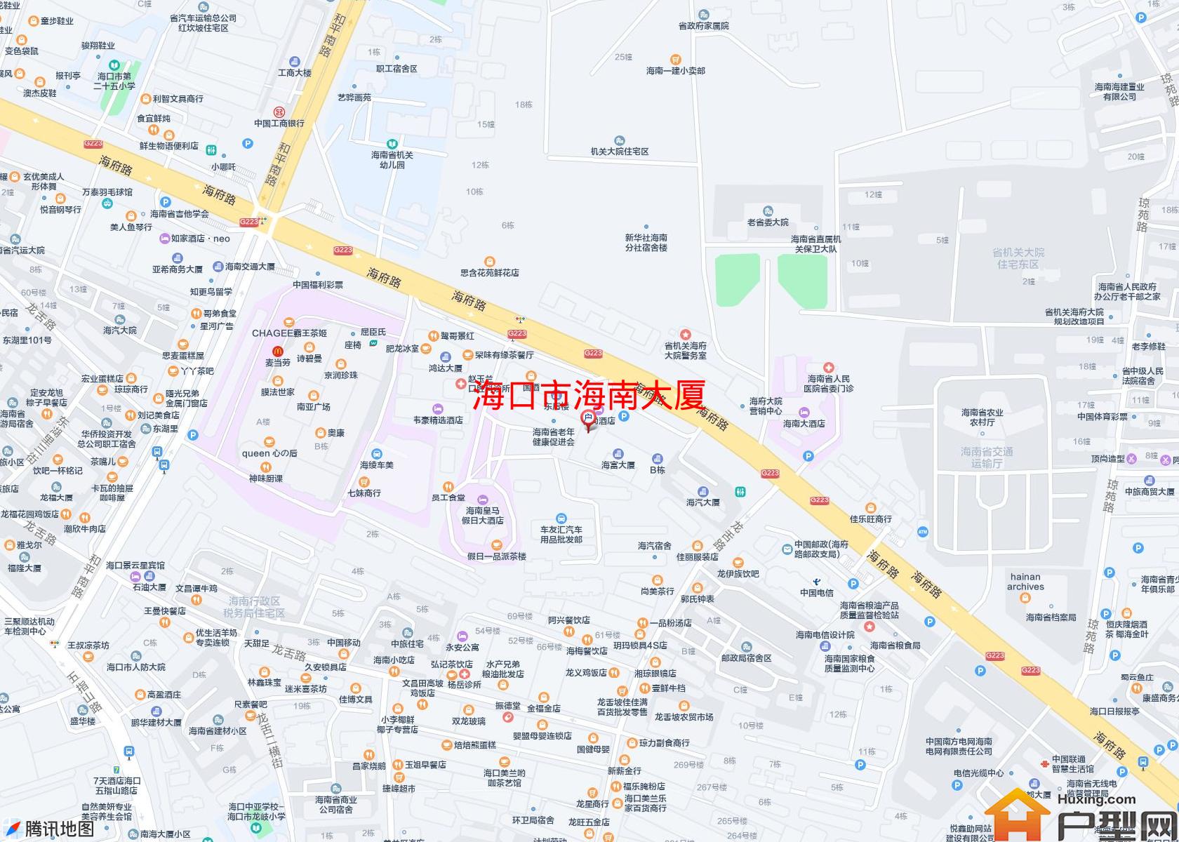 海南大厦小区 - 户型网