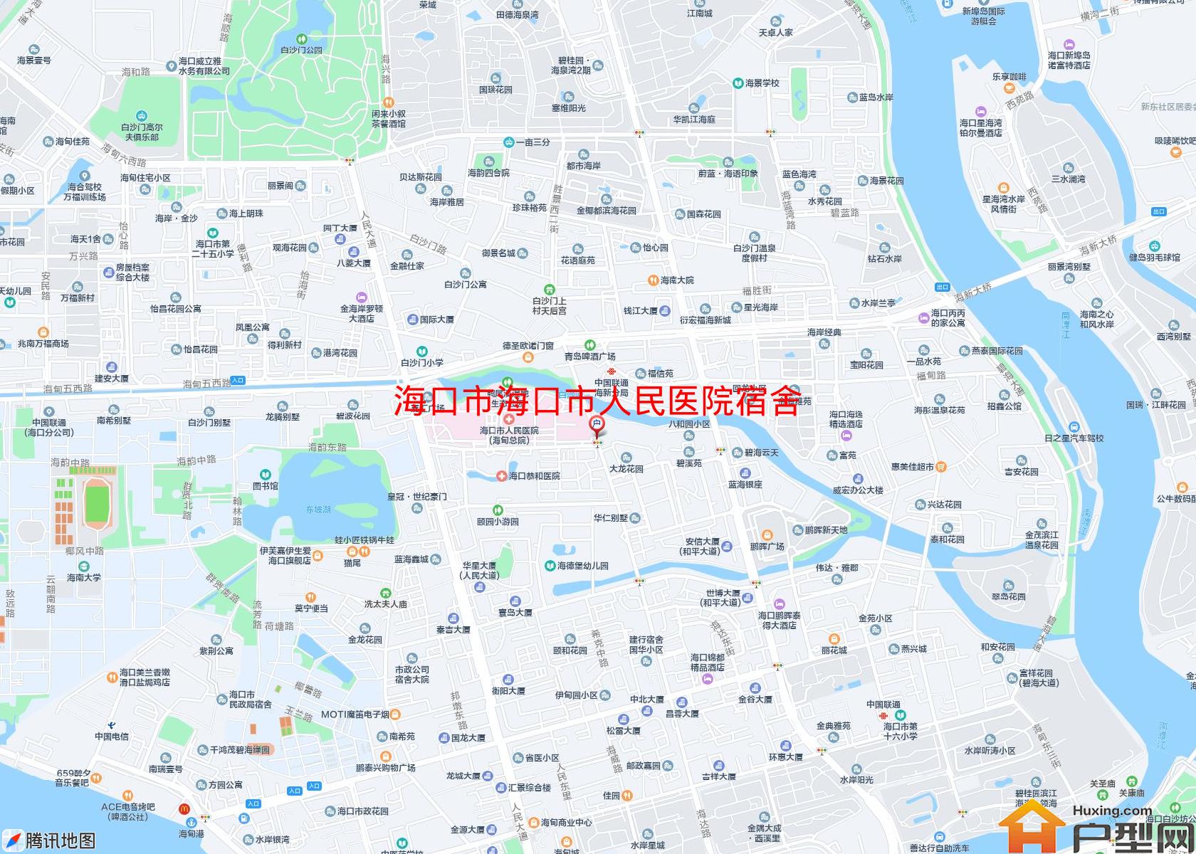 海口市人民医院宿舍小区 - 户型网