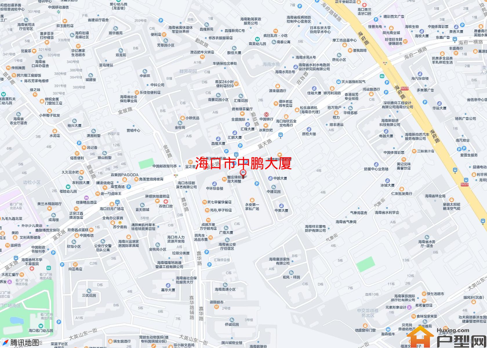中鹏大厦小区 - 户型网