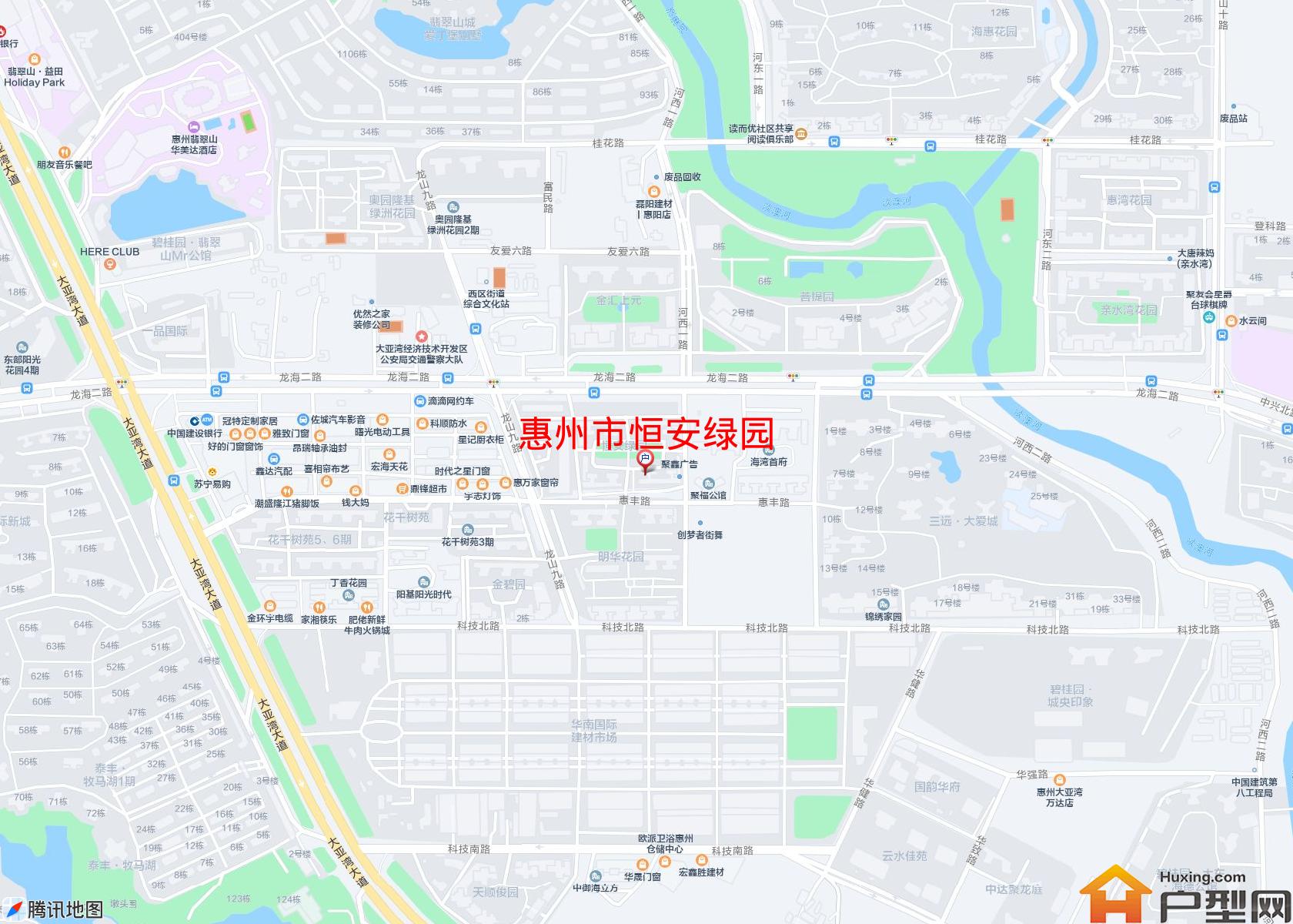 恒安绿园小区 - 户型网