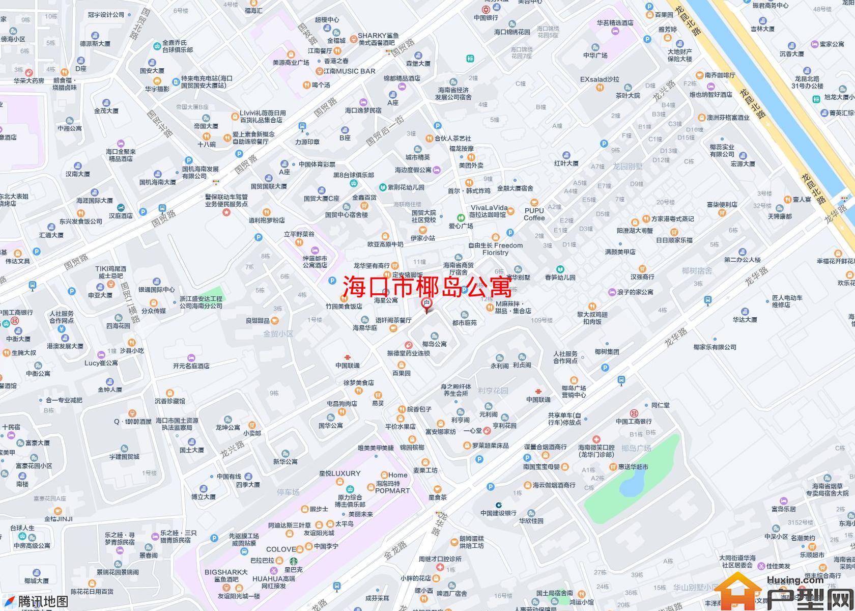椰岛公寓小区 - 户型网