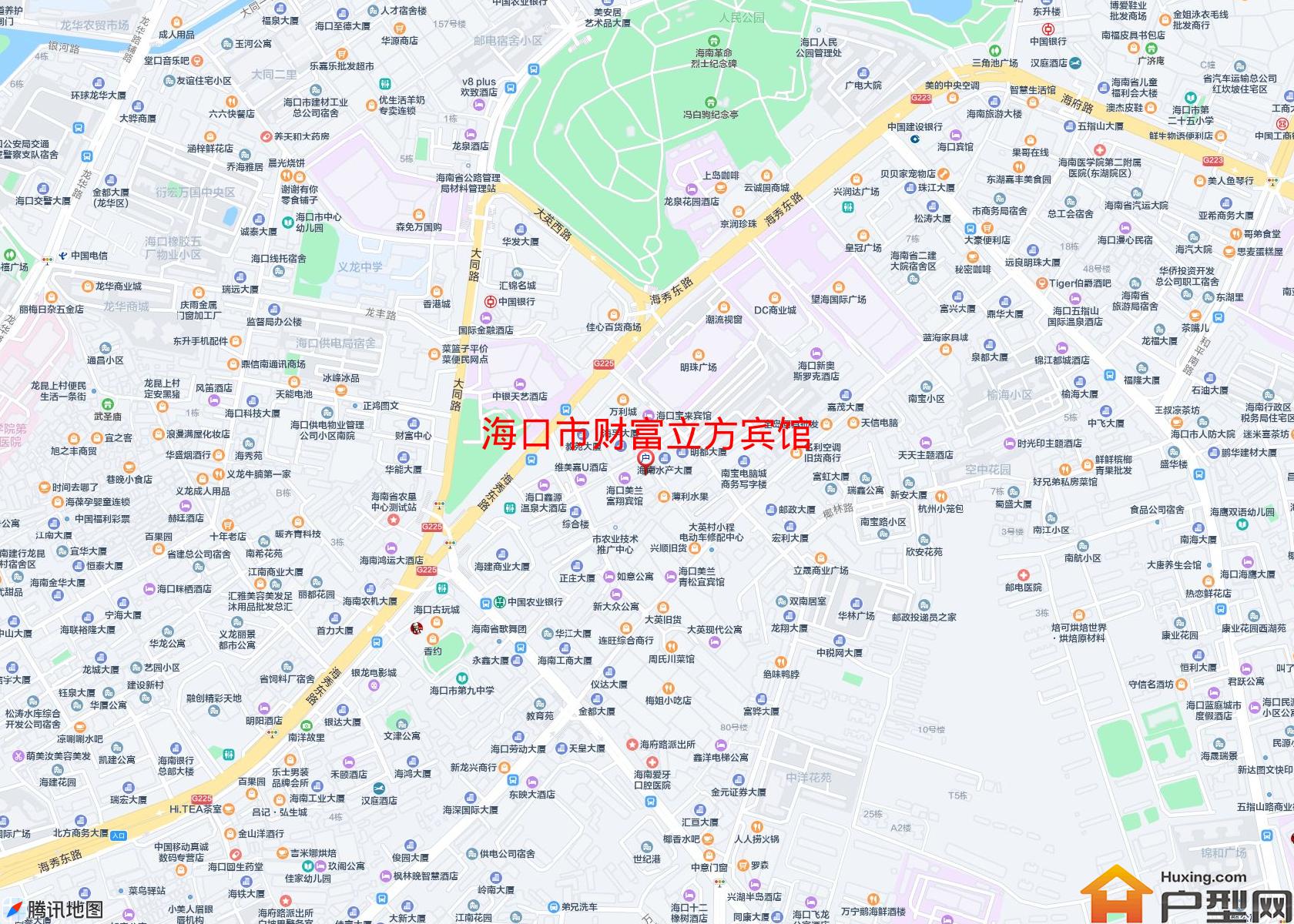 财富立方宾馆小区 - 户型网