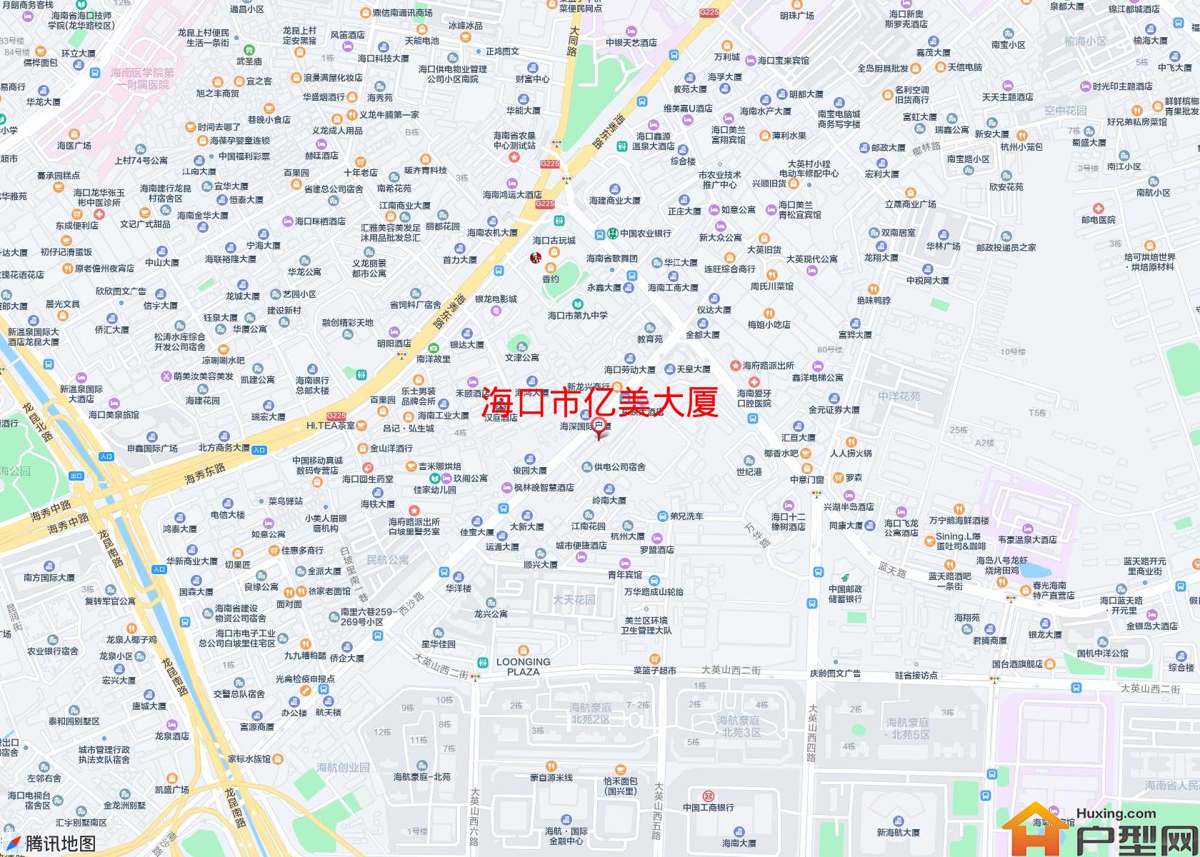 亿美大厦小区 - 户型网