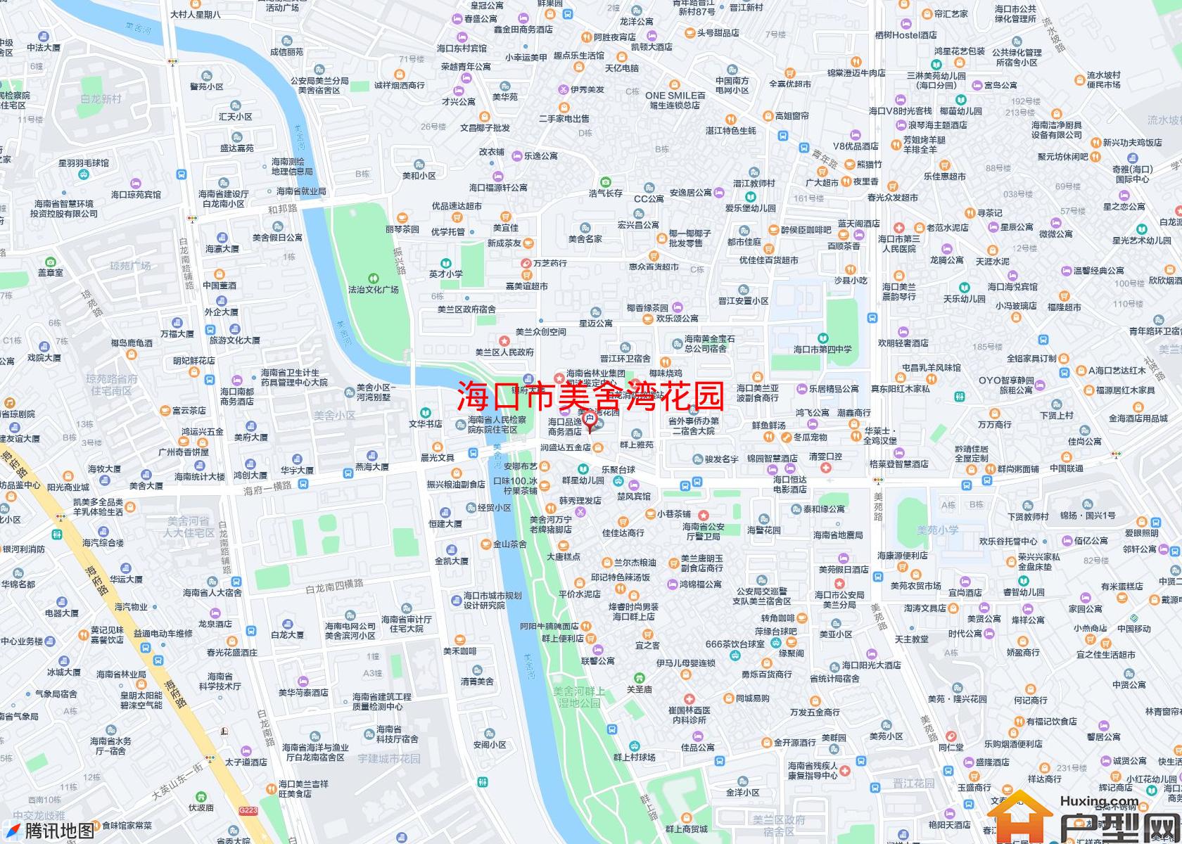 美舍湾花园小区 - 户型网