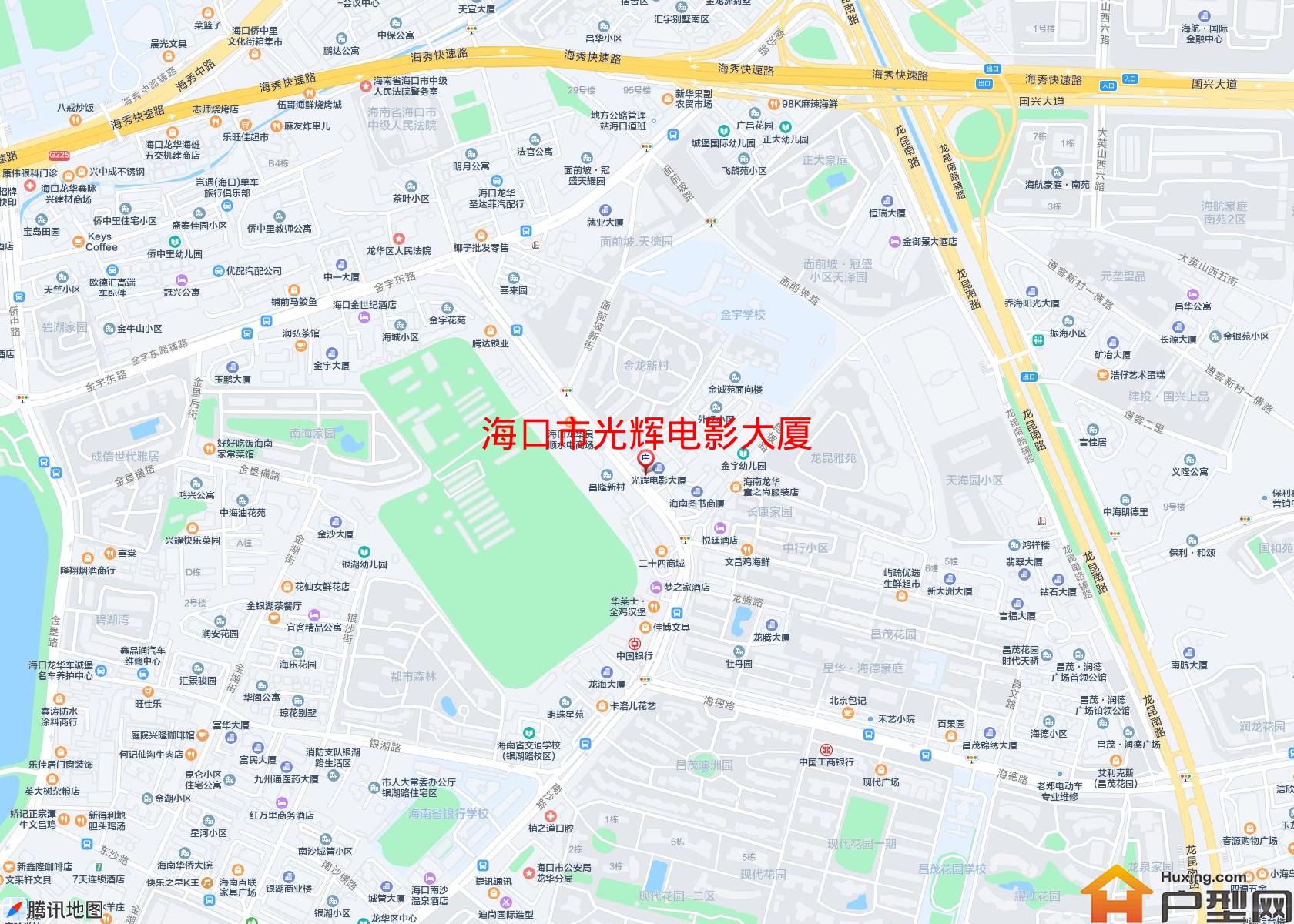 光辉电影大厦小区 - 户型网