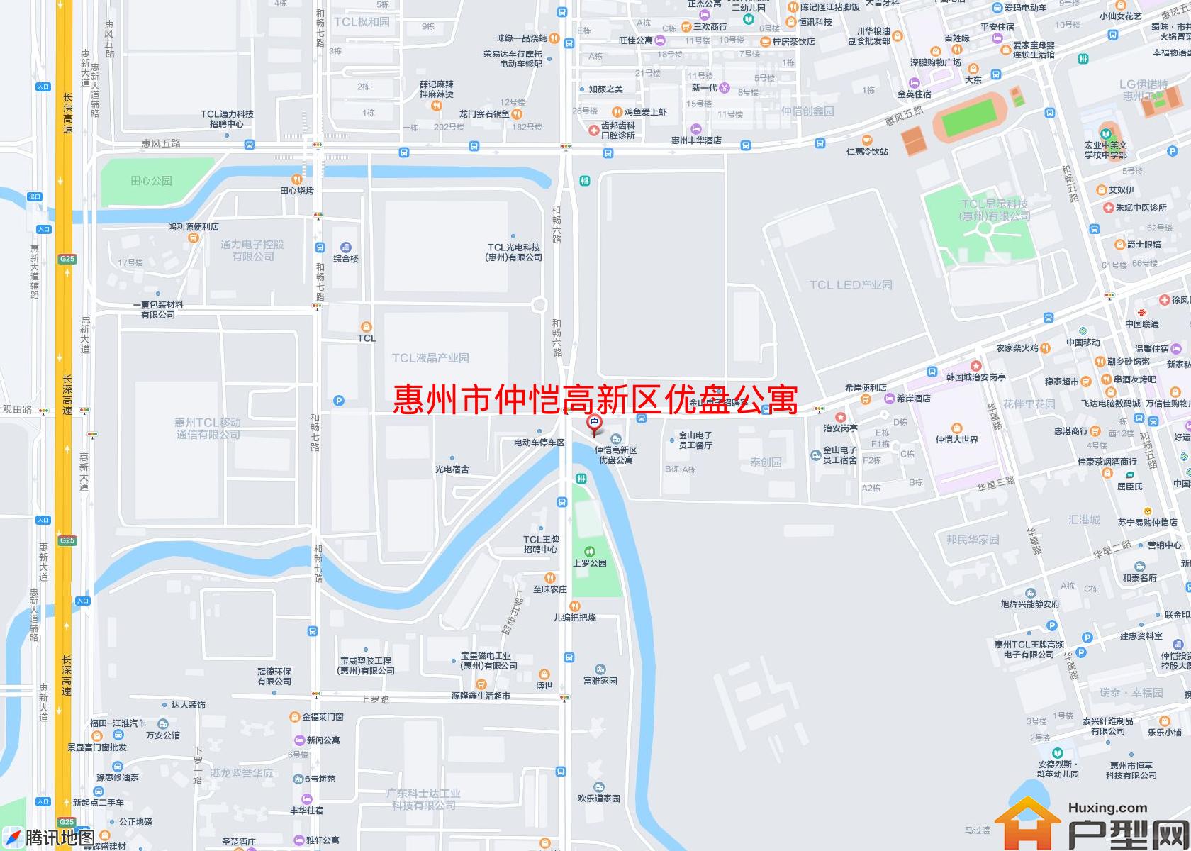 仲恺高新区优盘公寓小区 - 户型网