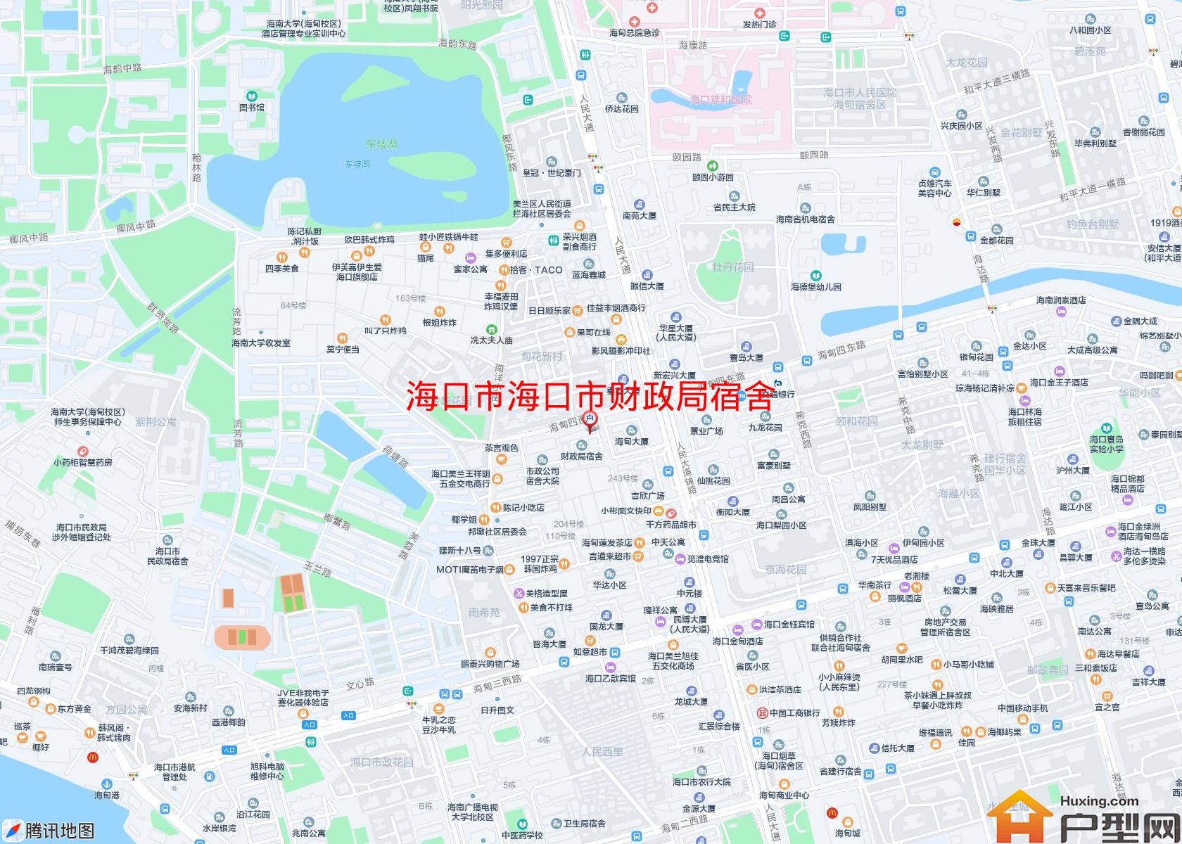 海口市财政局宿舍小区 - 户型网