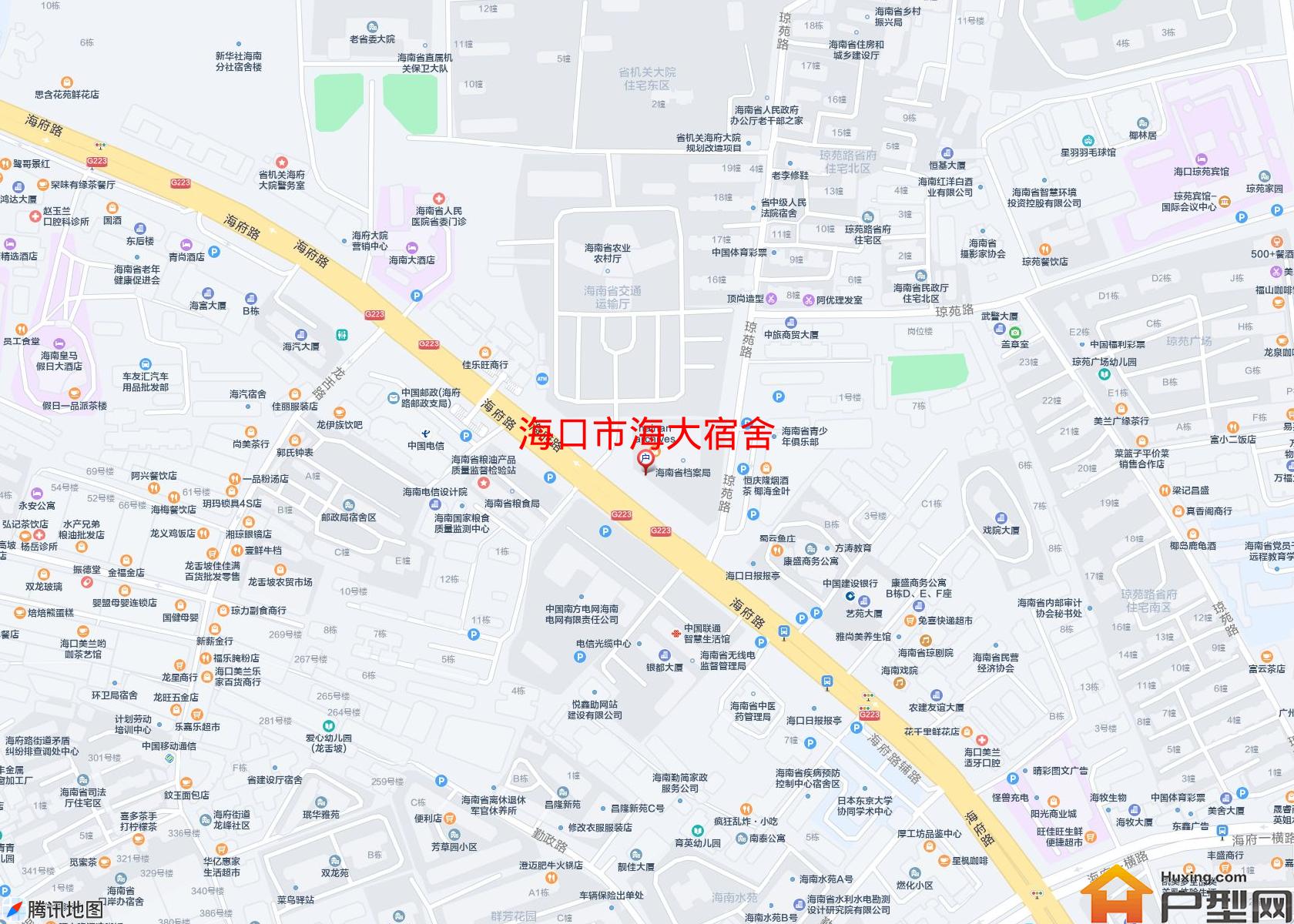 海大宿舍小区 - 户型网
