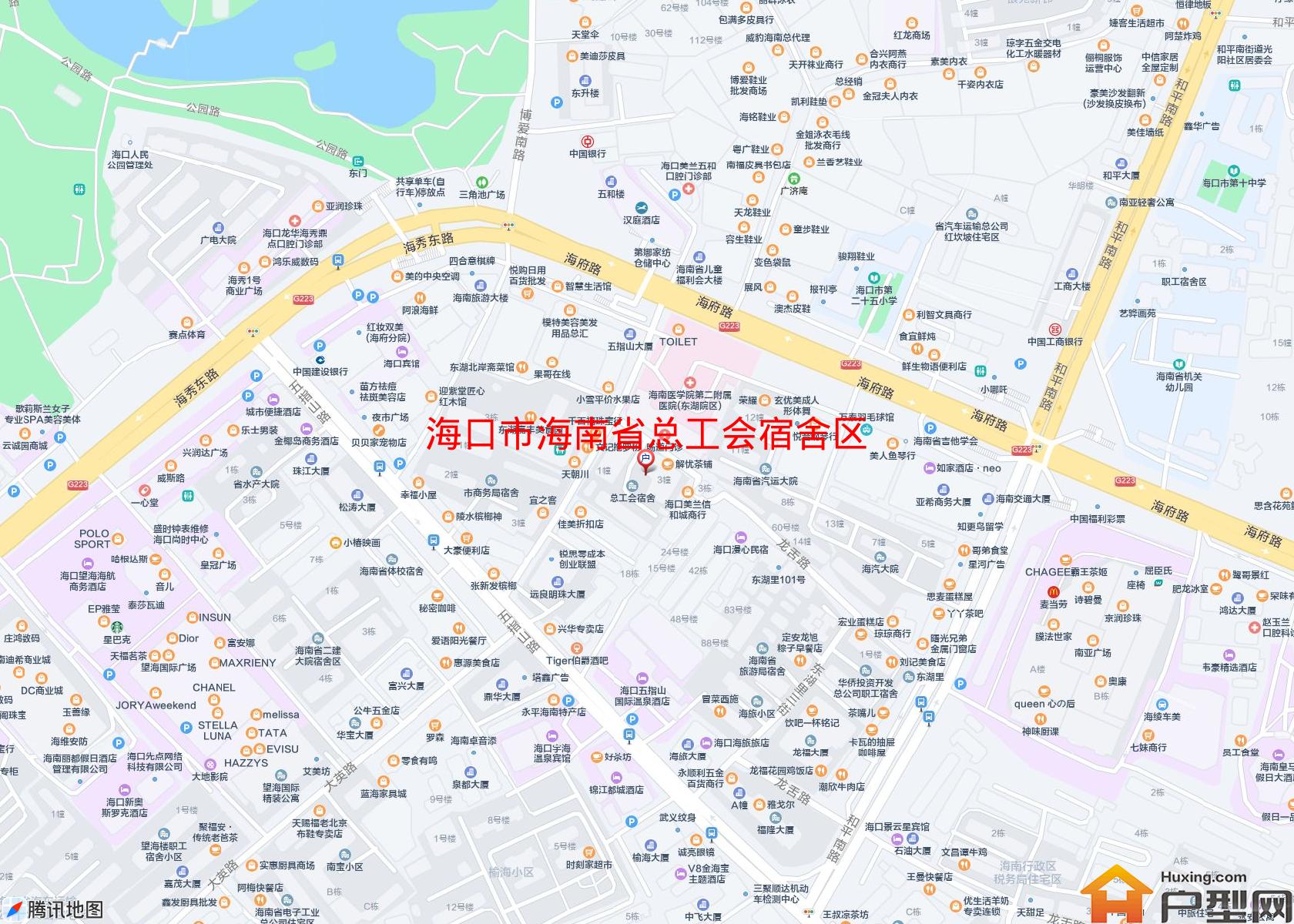 海南省总工会宿舍区小区 - 户型网