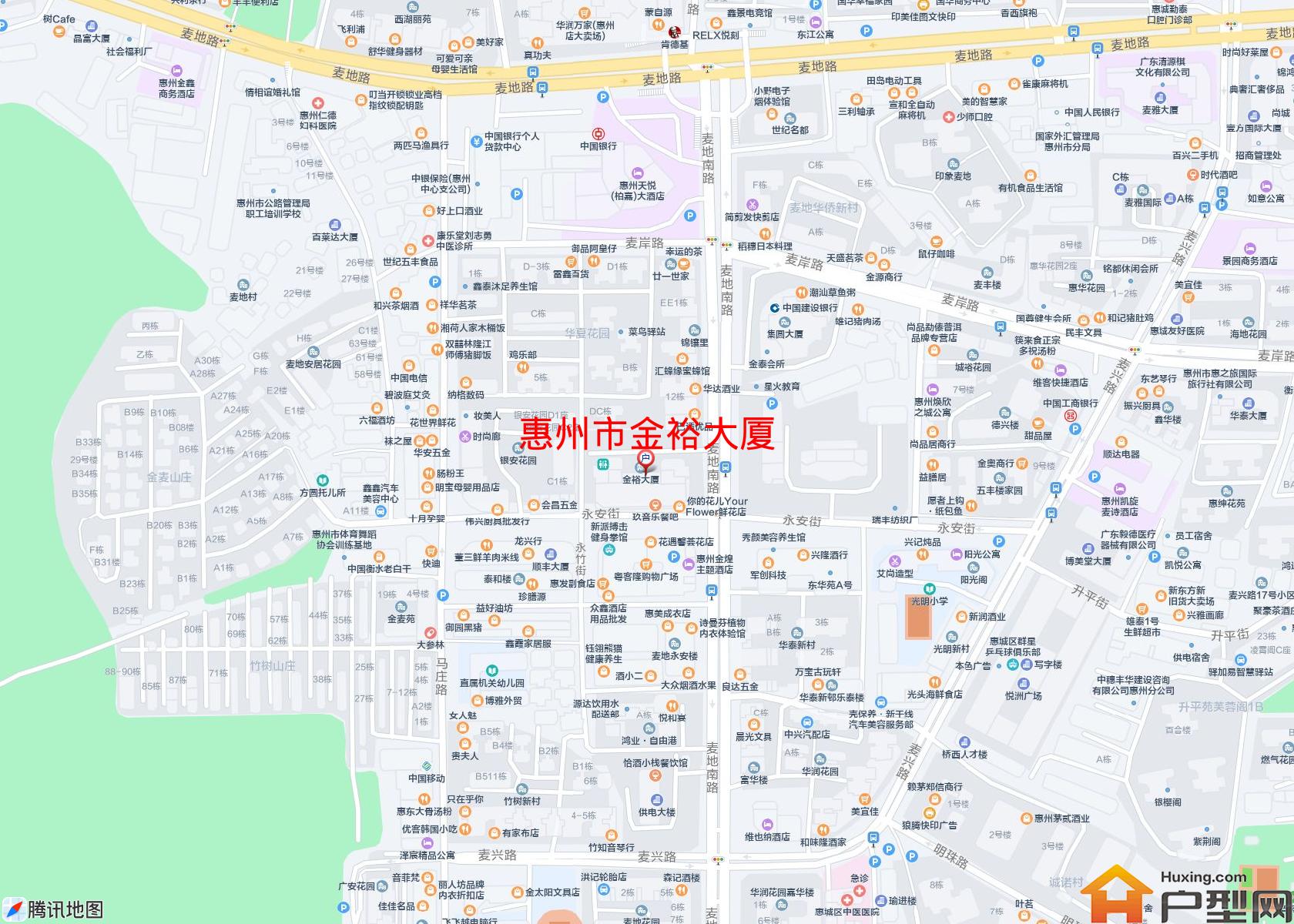 金裕大厦小区 - 户型网