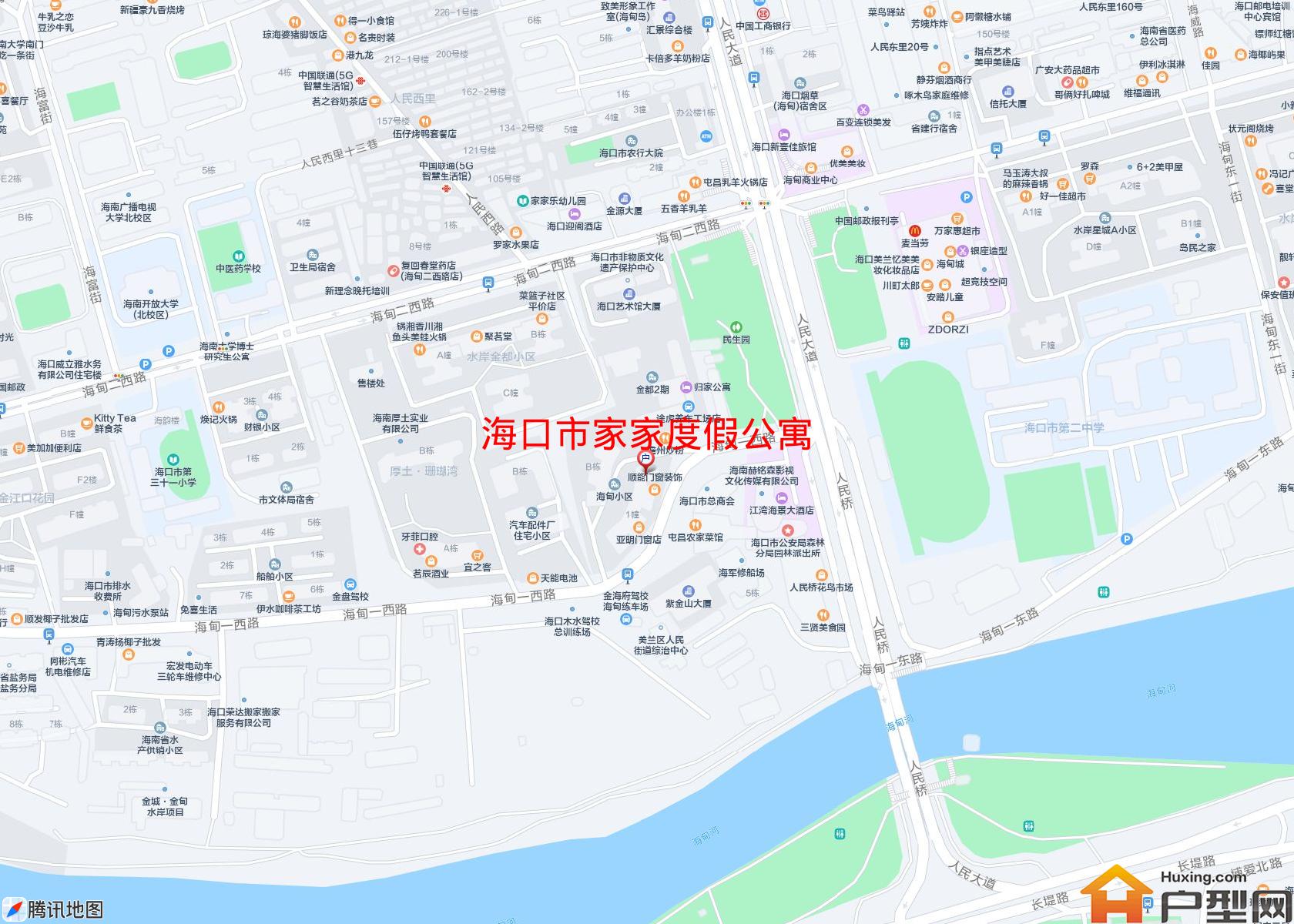 家家度假公寓小区 - 户型网