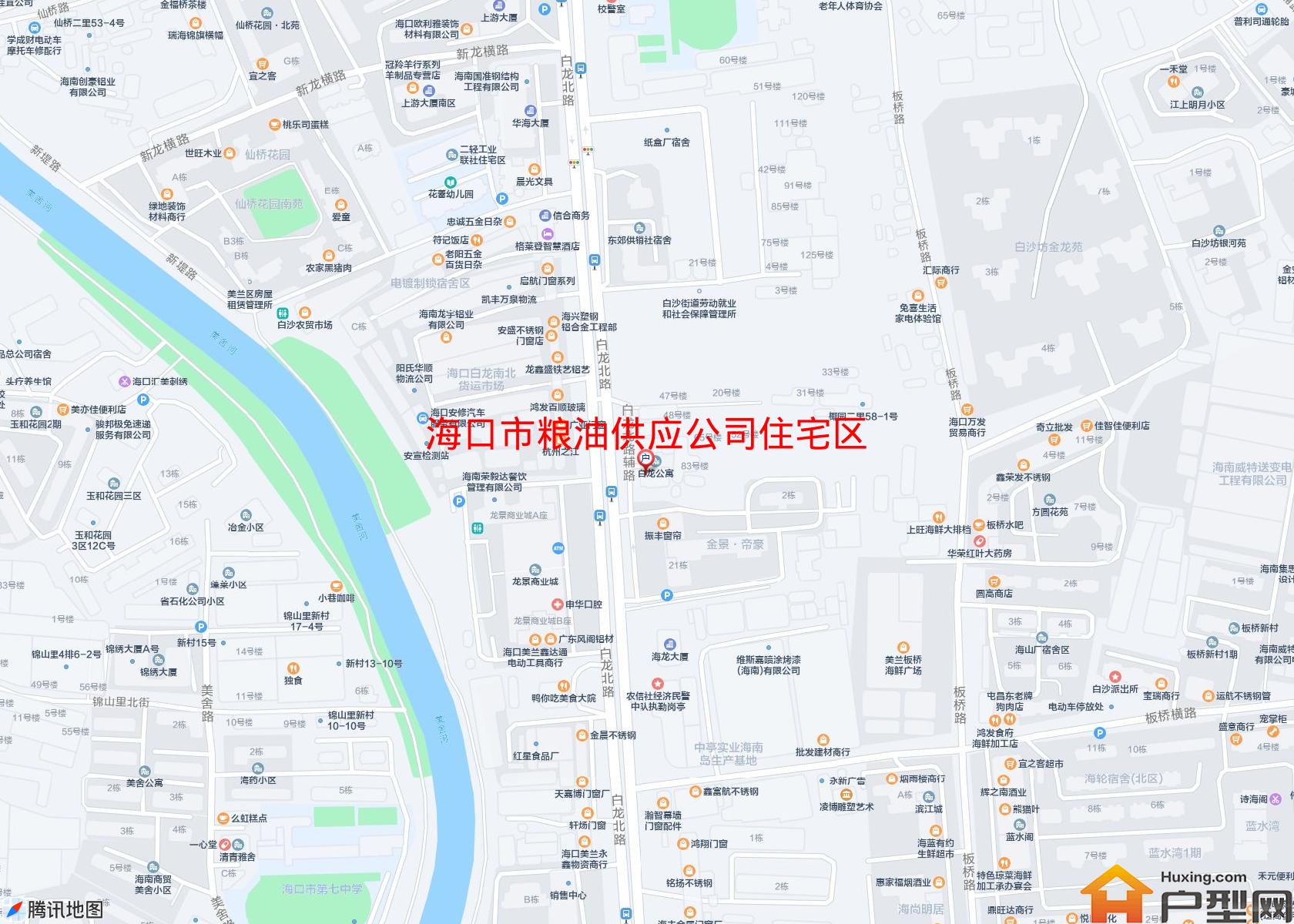 粮油供应公司住宅区小区 - 户型网