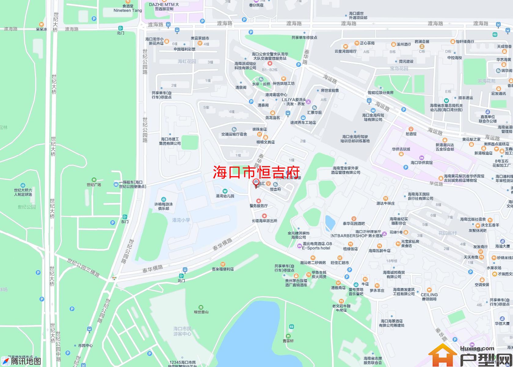 恒吉府小区 - 户型网