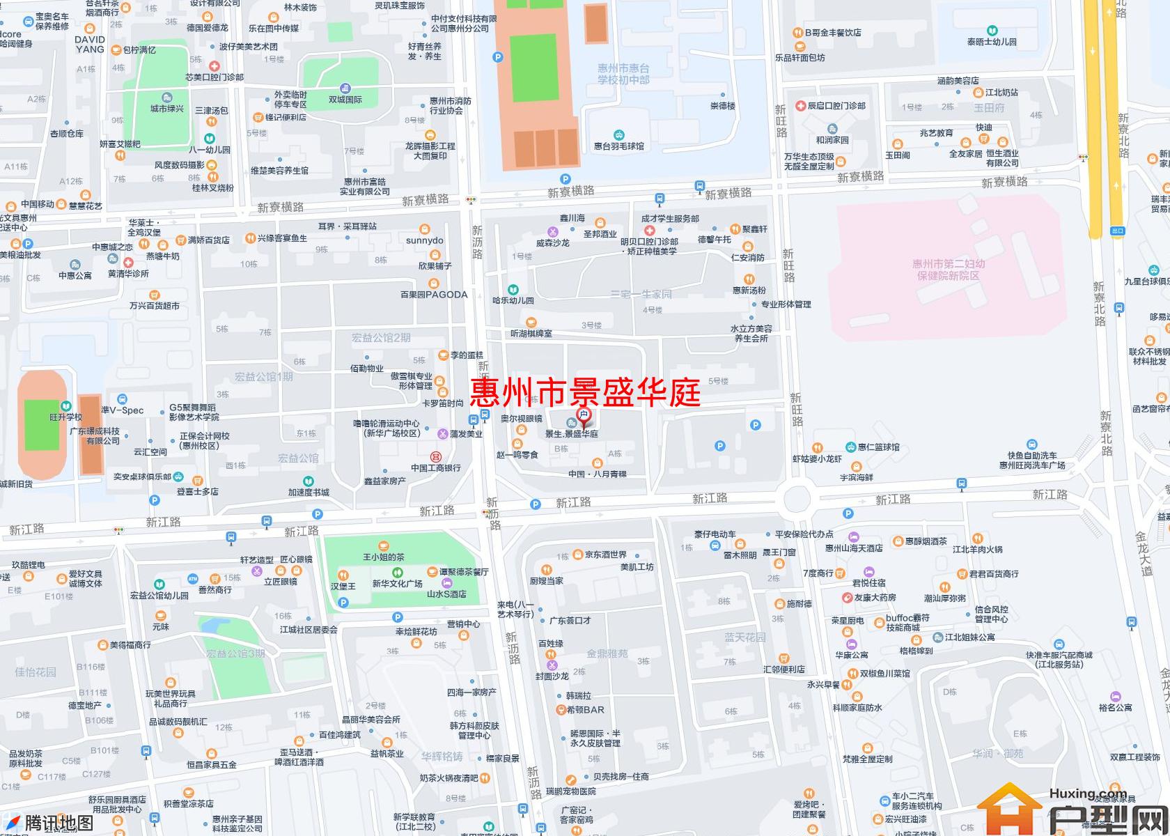 景盛华庭小区 - 户型网
