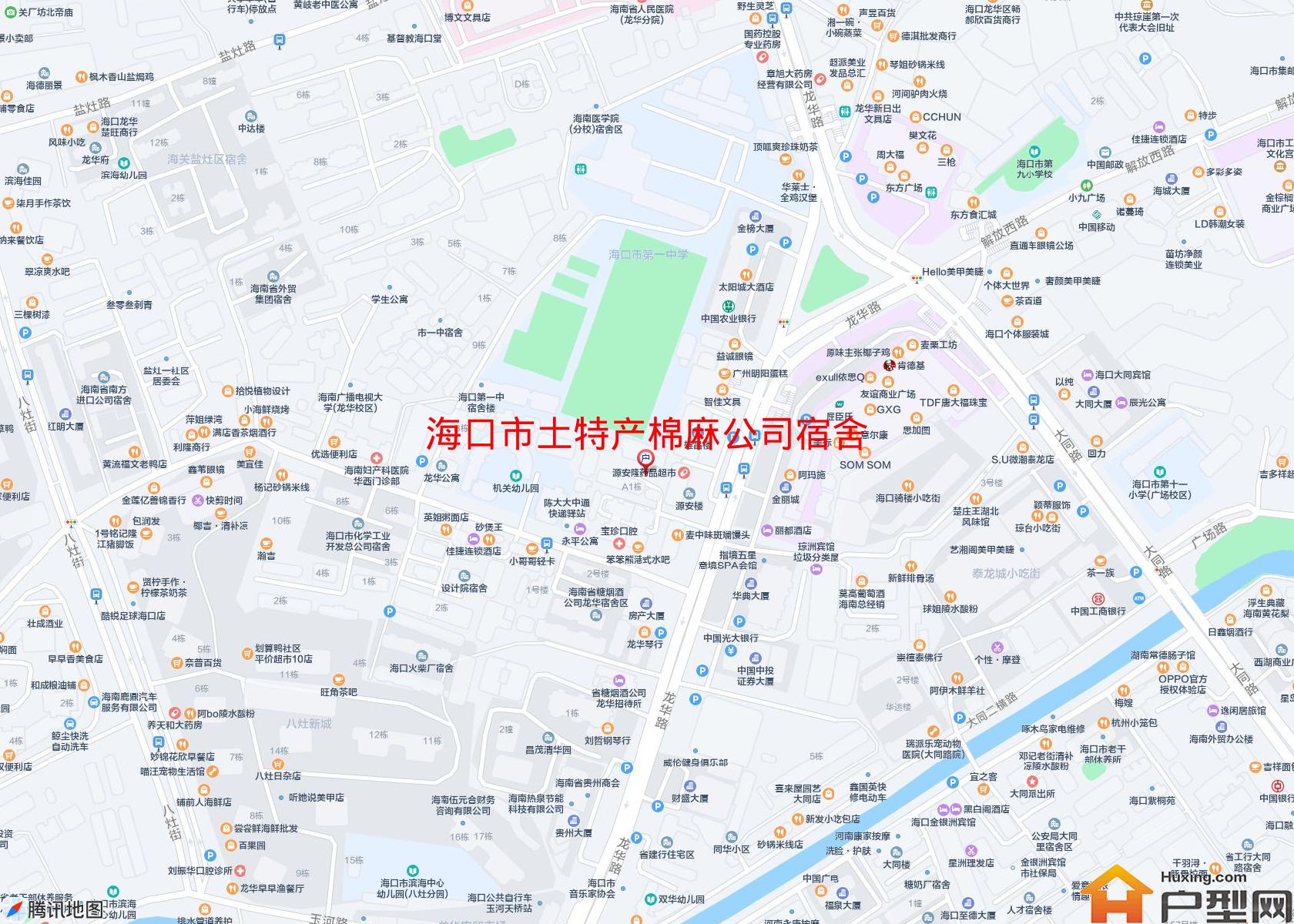 土特产棉麻公司宿舍小区 - 户型网
